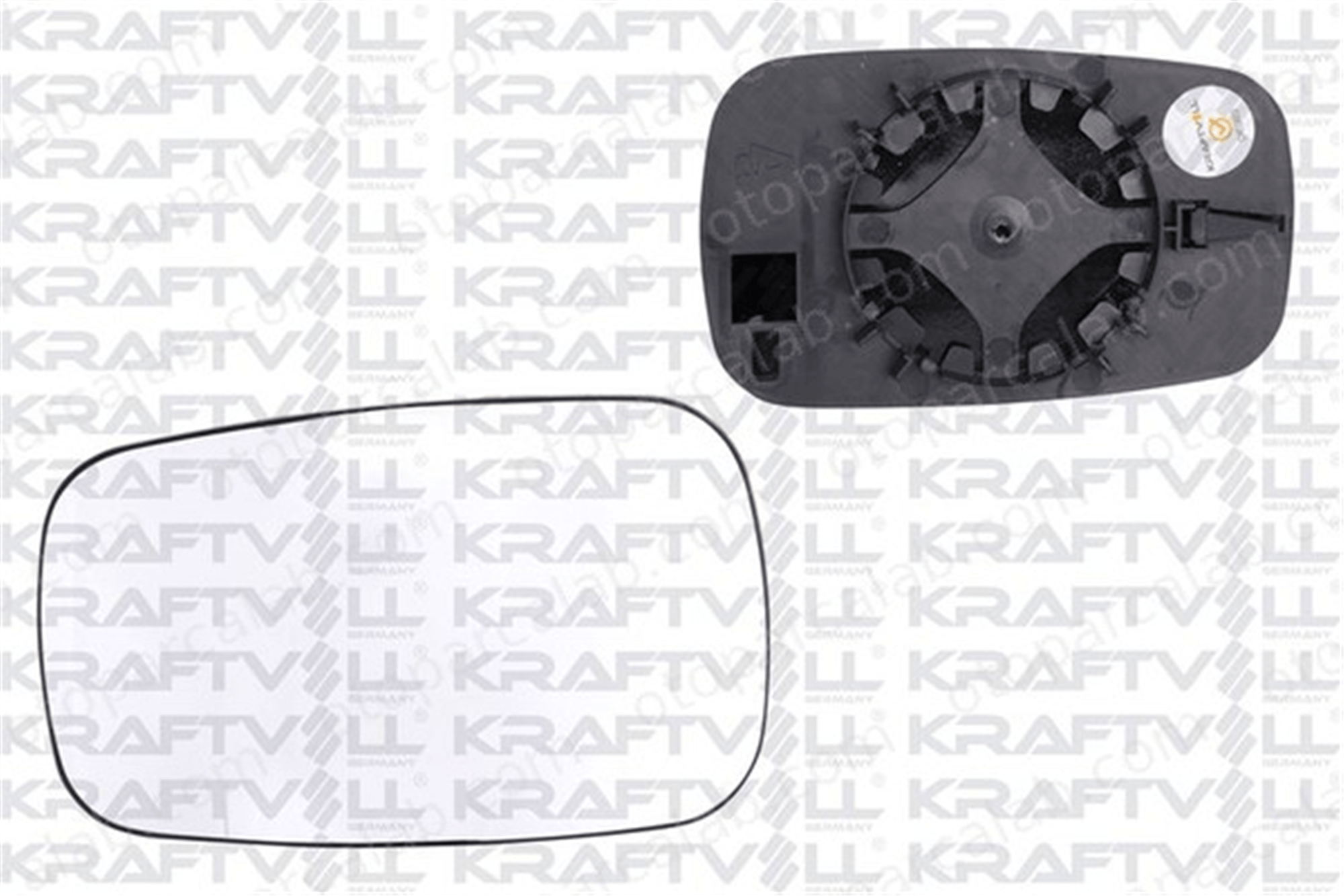KRAFTVOLL 09080115 Ayna Camı Dış Sağ veya Sol RENAULT CLIO II MEGANE I 7701040255 7701040426