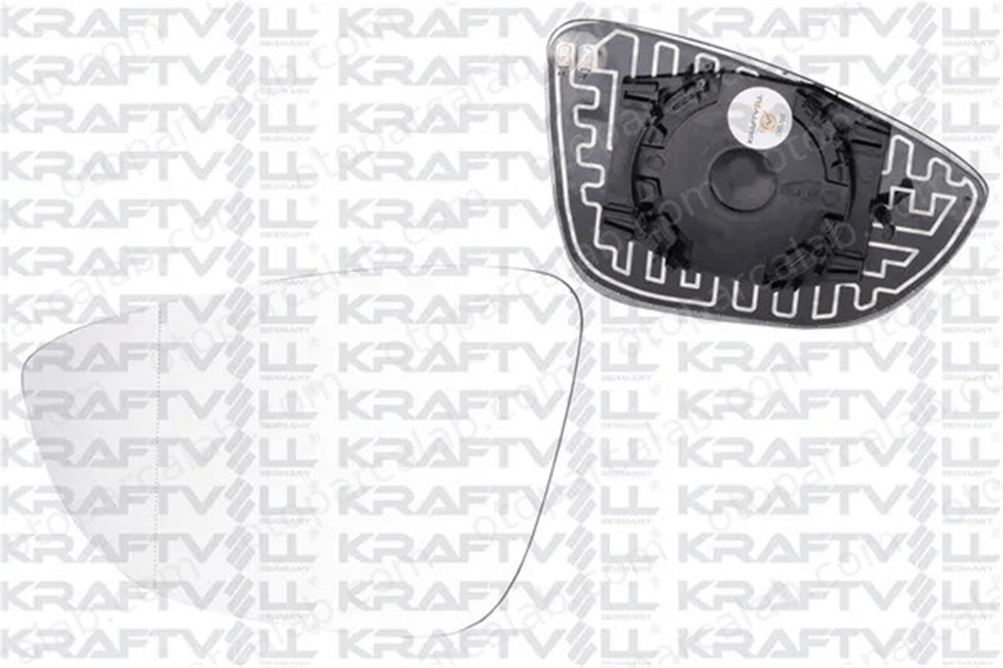 KRAFTVOLL 09080169 Ayna Camı Dış Sol VW PASSAT B7 PASSAT B7 Variant 5C6857521 3C8857521