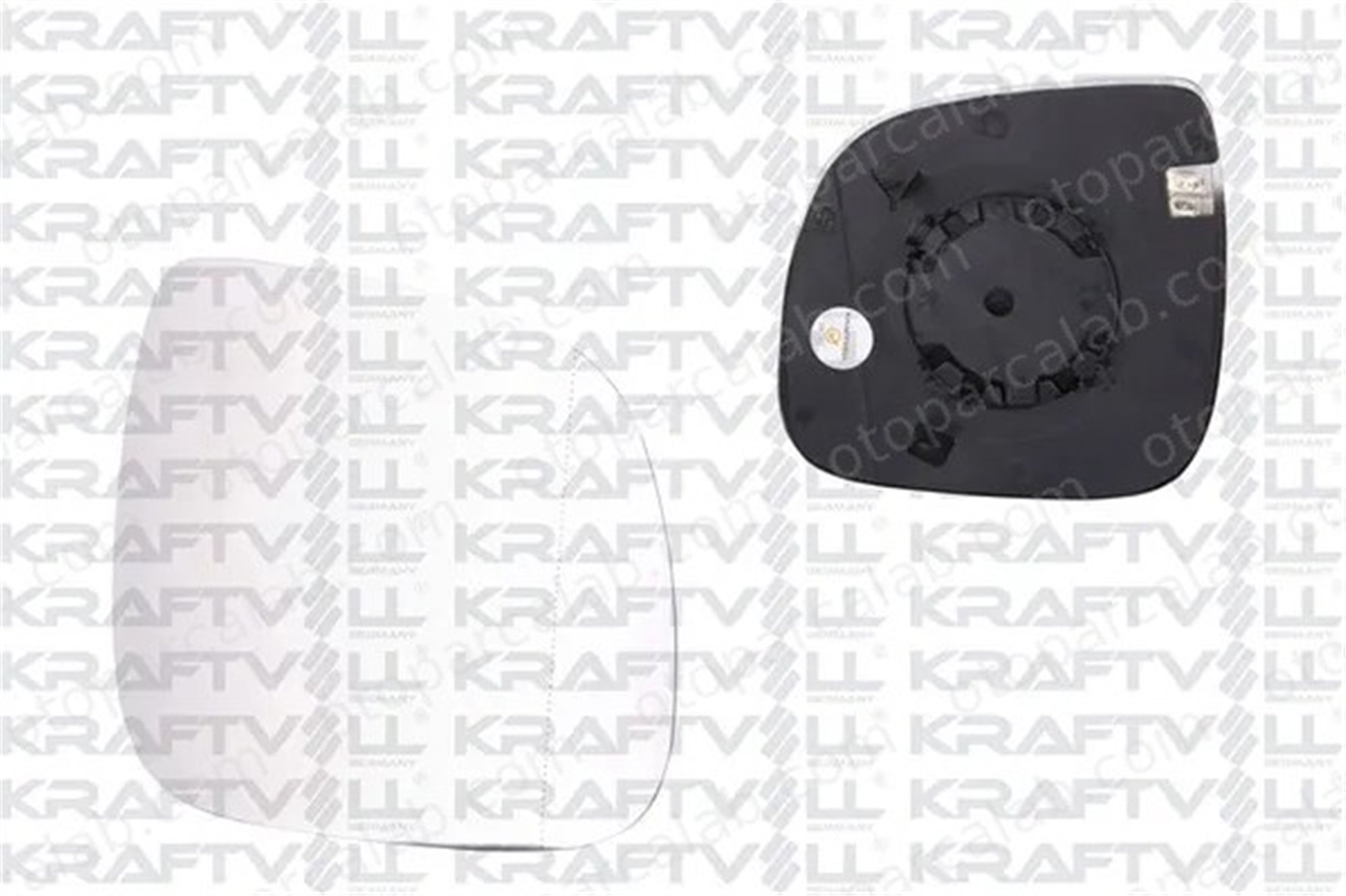 KRAFTVOLL 09080182 Ayna Camı Dış Sağ VW TRANSPORTER T6 / CARAVELLE T6 Minibüs/Otobüs TRANSPORTER T6 Panelvan/Van 2H0857522C 7E1857522AP