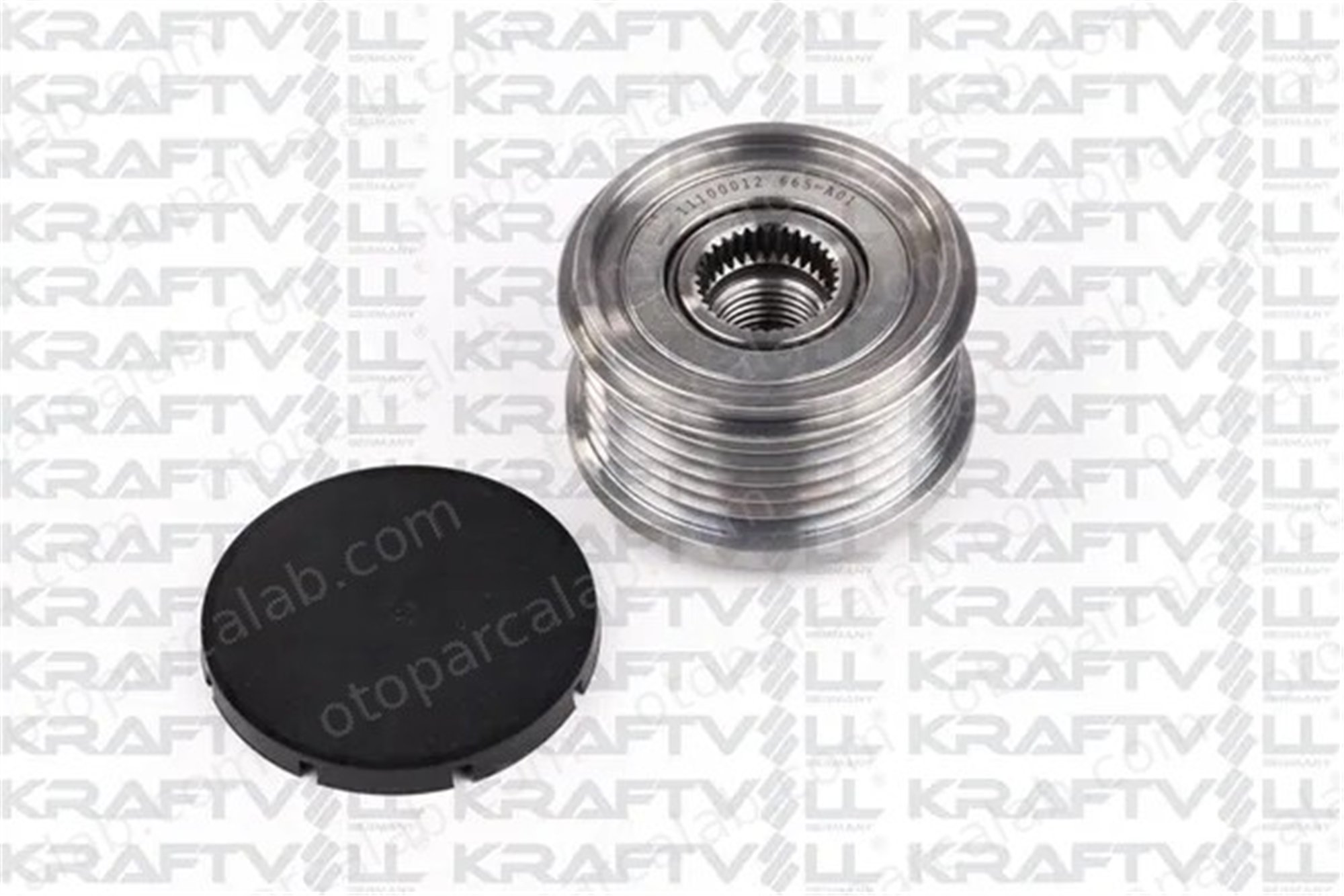 KRAFTVOLL 11100012 Alternatör Kasnağı PEUGEOT PARTNER Kasa/büyük limuzin CITROËN BERLINGO Kasa/büyük limuzin 77363468 1606856980