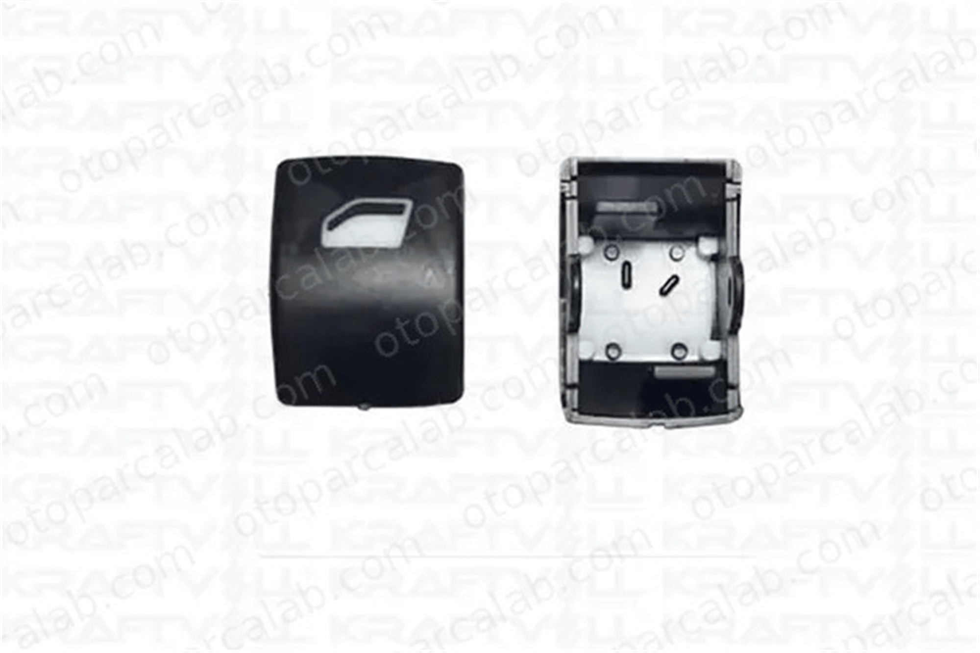 KRAFTVOLL 21032278 Cam Açma Düğmesi Ön Sağ CITROËN C3 PICASSO PEUGEOT 207 SW 649000 0000649000