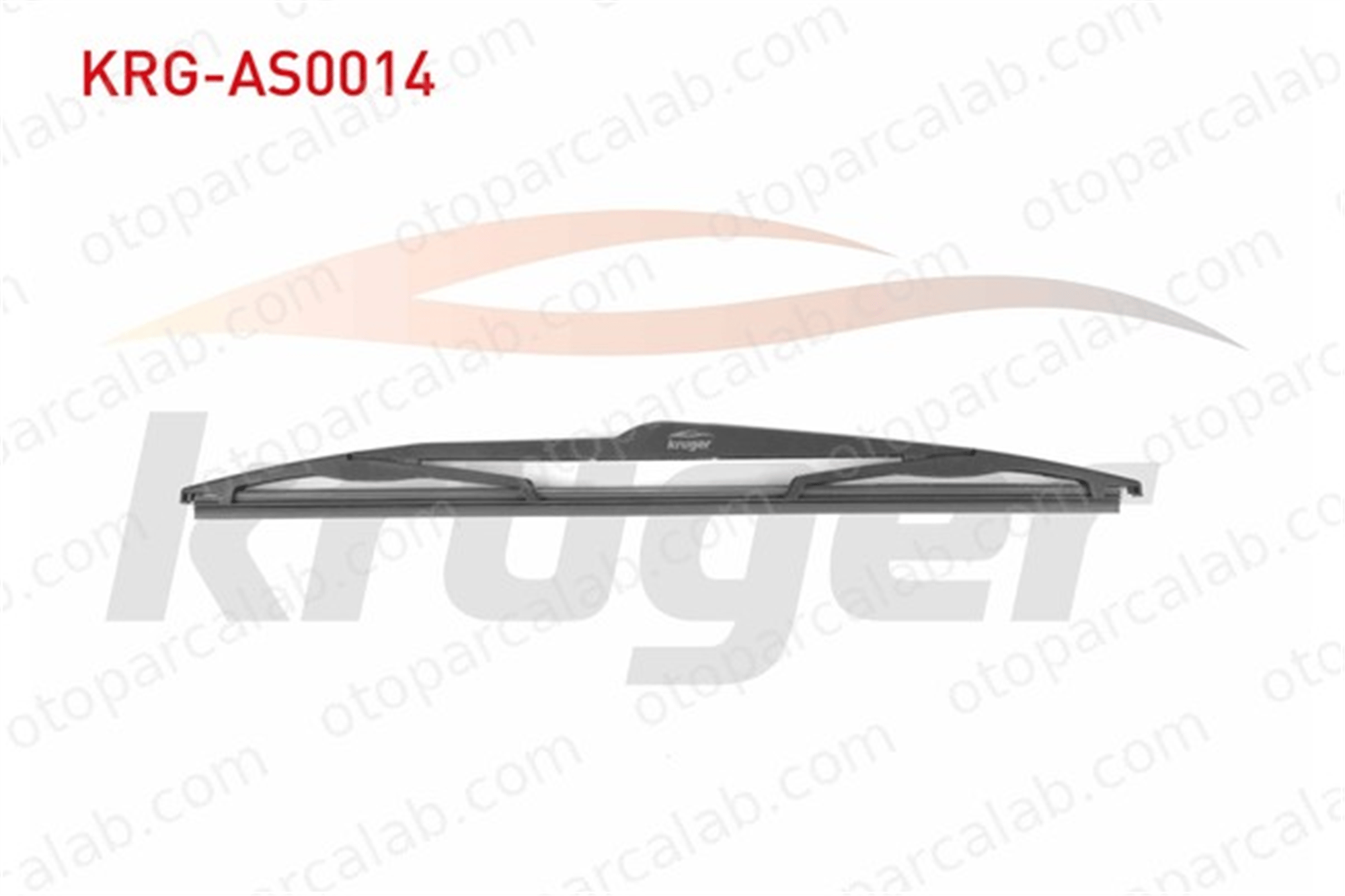 KRUGER AS0014 Silecek Süpürgesi Arka 350 mm - 14 inç RENAULT MEGANE III Coupe MEGANE III Hatchback 6426P6 61623400709