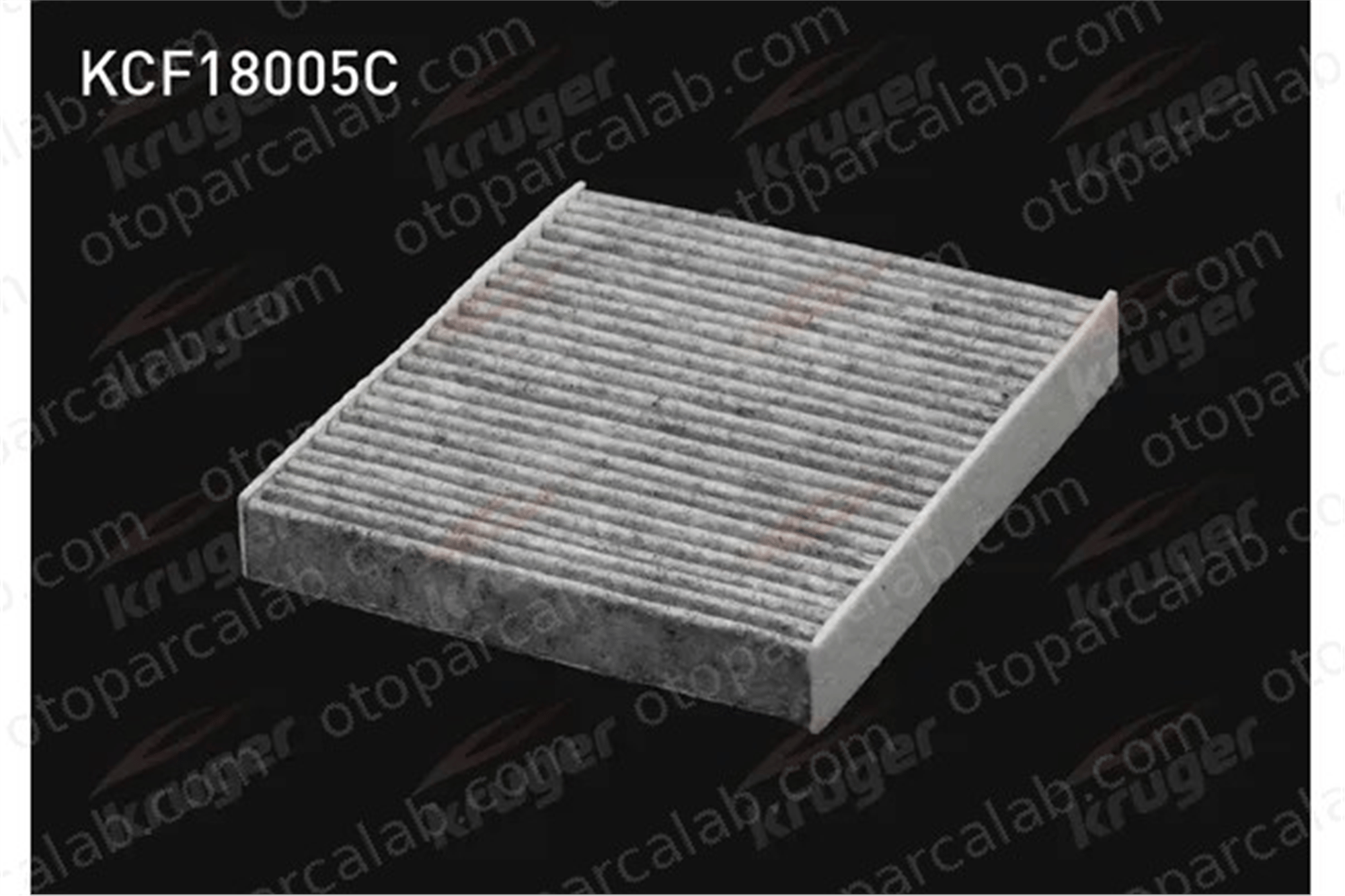 KRUGER KCF18005C Polen Filtresi CITROËN JUMPER Panelvan/Van JUMPER Platform şasi 1037678 1043143
