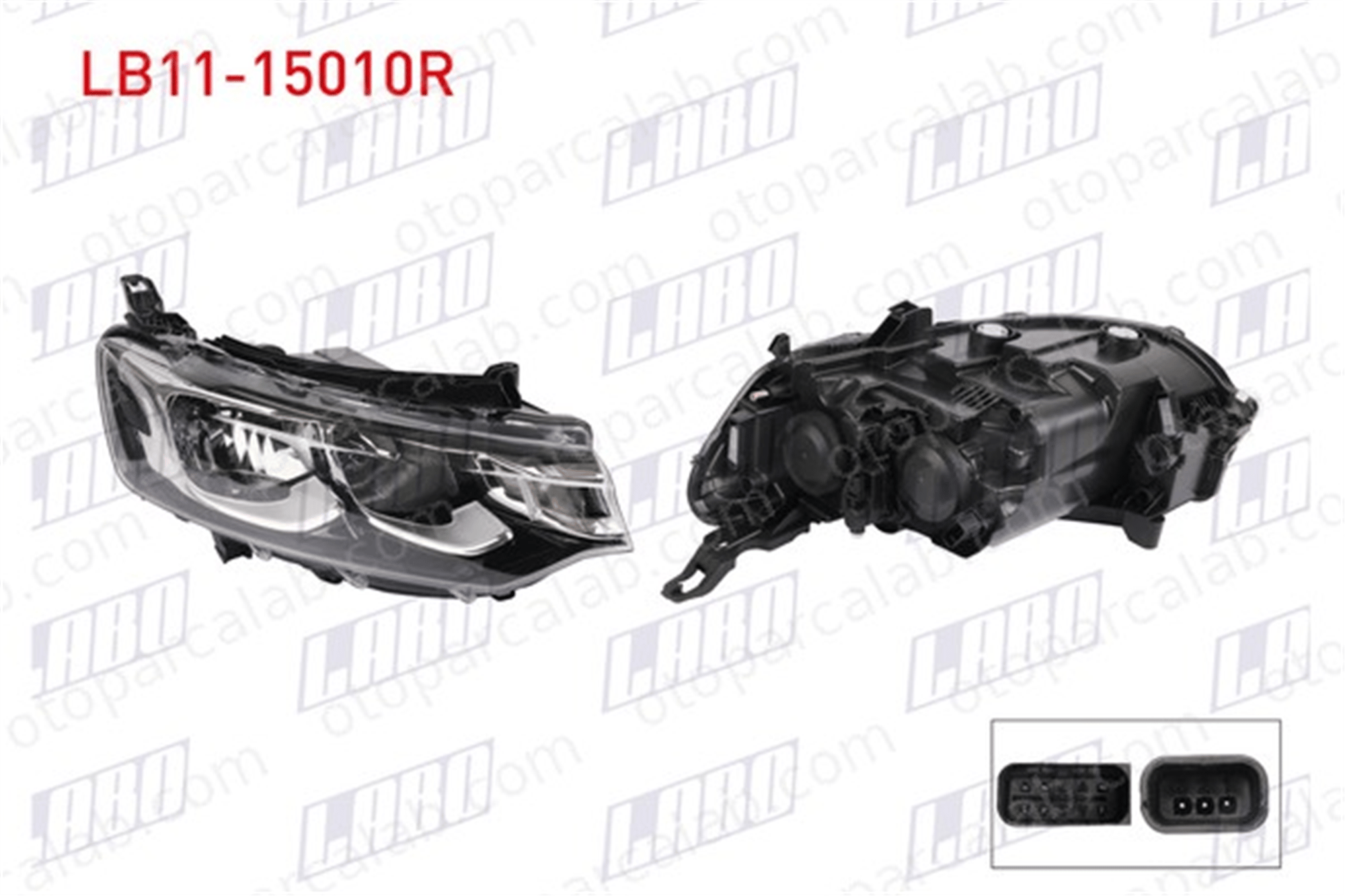 LABO LB11-15010R Far Sağ CITROËN C-ELYSEE 9817297880