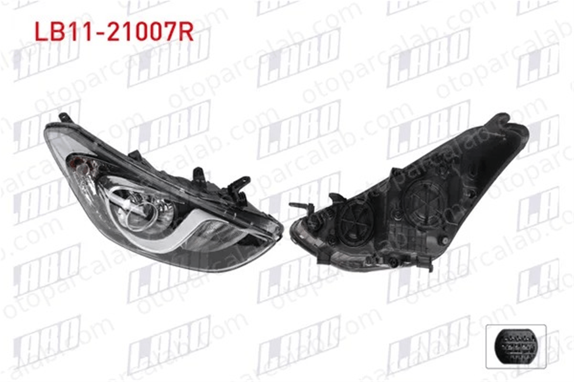 LABO LB11-21007R Far Sağ HYUNDAI i30 i30 Station wagon 92102A6060