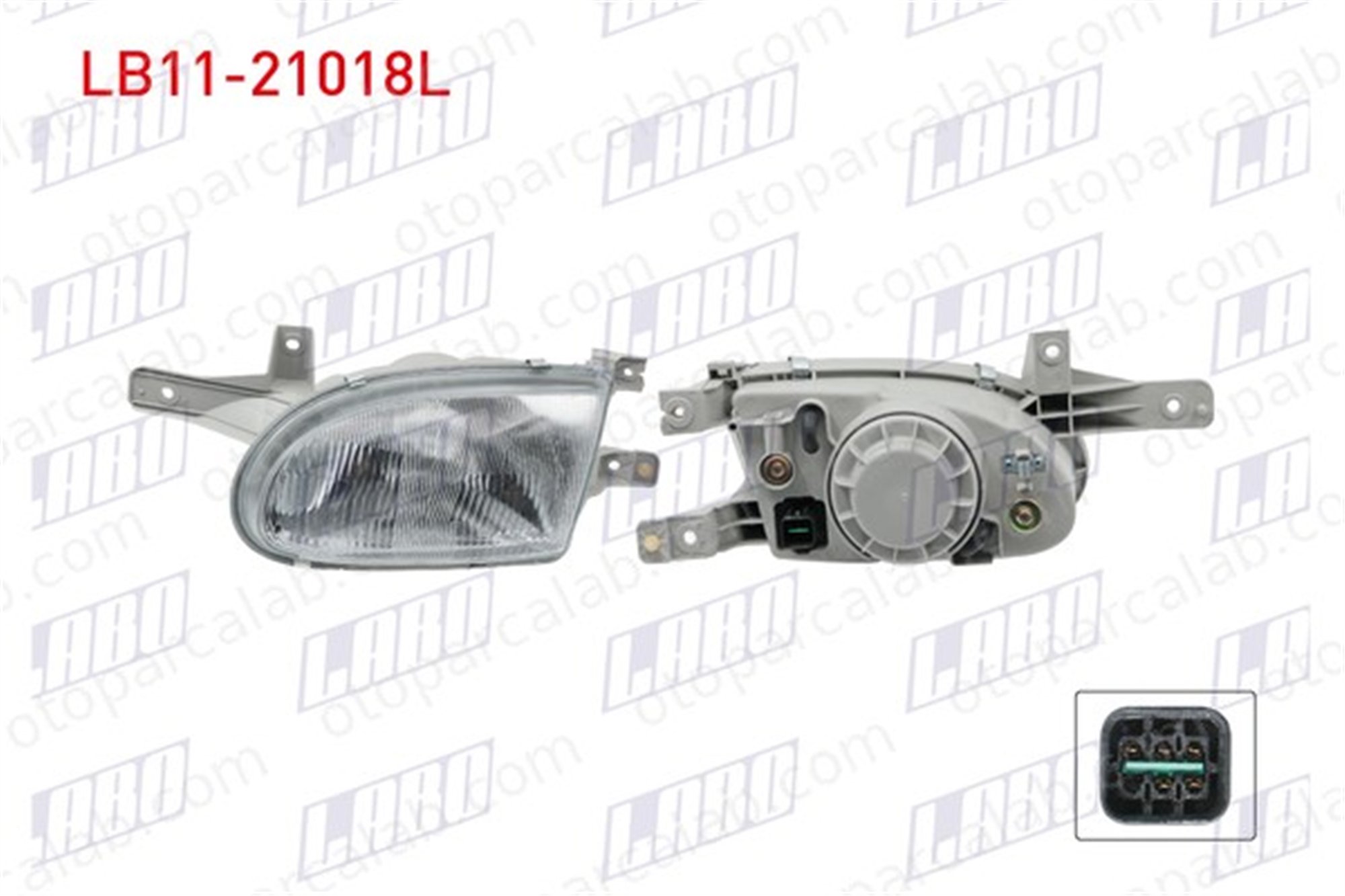 LABO LB11-21018L Far Sol HYUNDAI ACCENT I ACCENT Sedan 9210122300