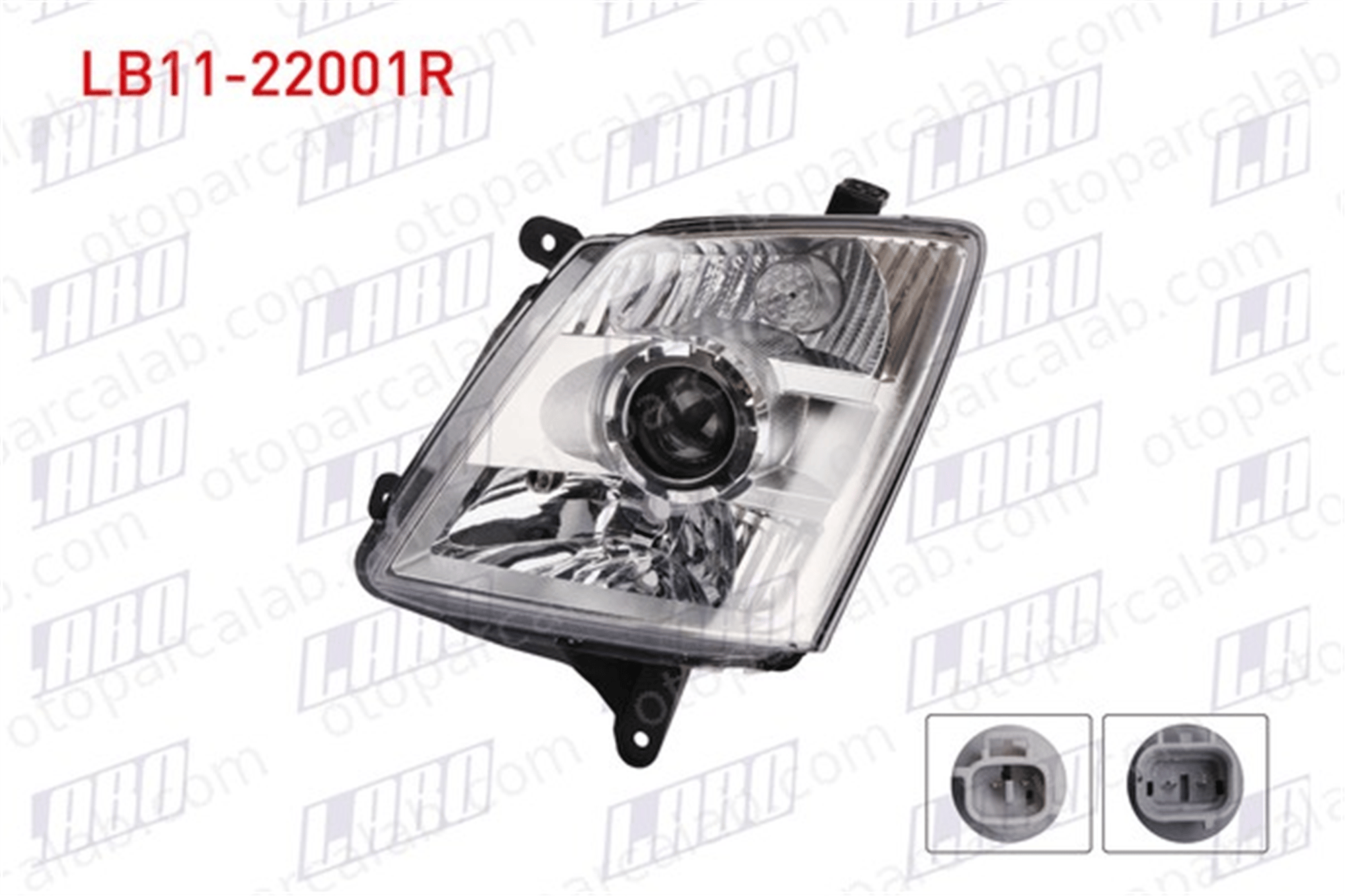 LABO LB11-22001R Far Lambası Sağ ISUZU D-MAX I 8973886682 98080009