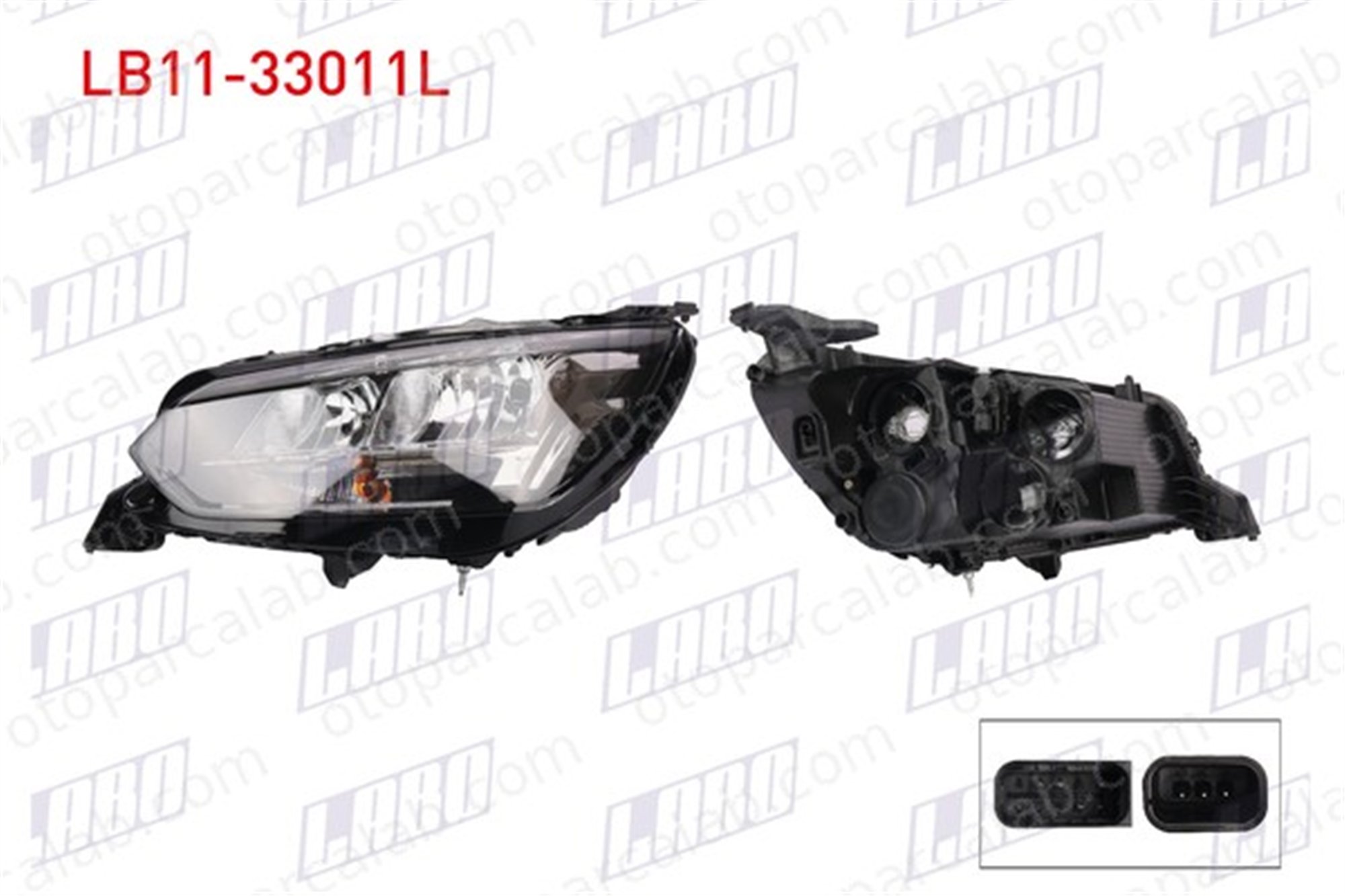 LABO LB11-33011L Far Sol PEUGEOT 208 II 9823193980