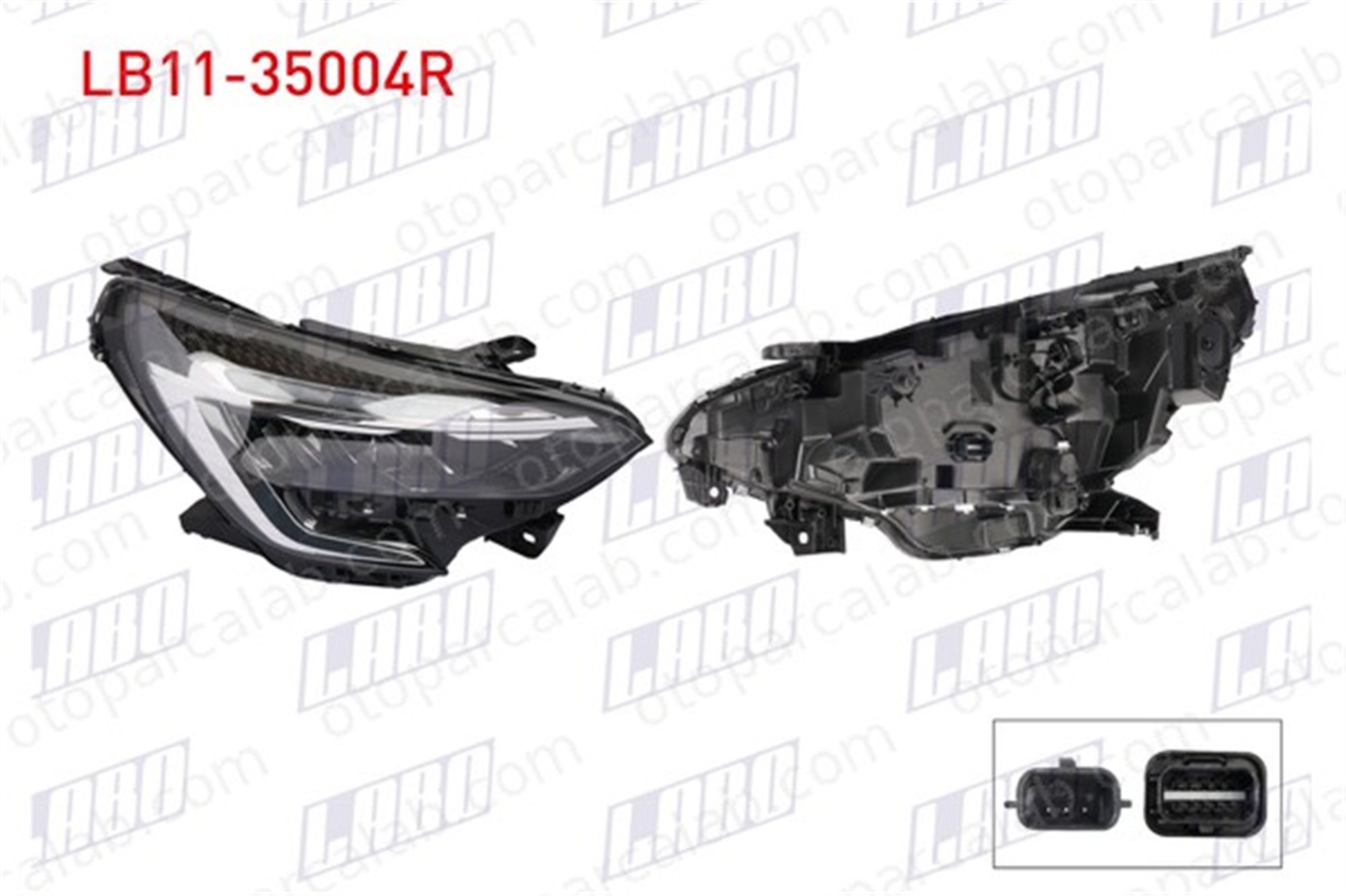 LABO LB11-35004R Far Sağ RENAULT CLIO V 260100902R 260103814R