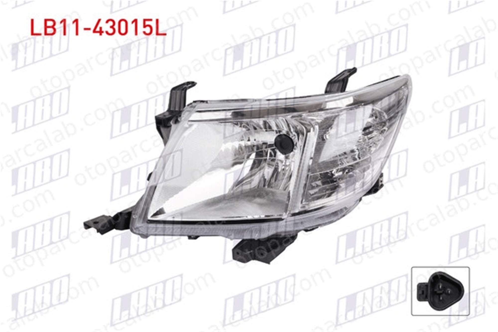 LABO LB11-43015L Far Lambası Sol TOYOTA HILUX VII Pick-up HILUX VIII Pick-up 811500K440