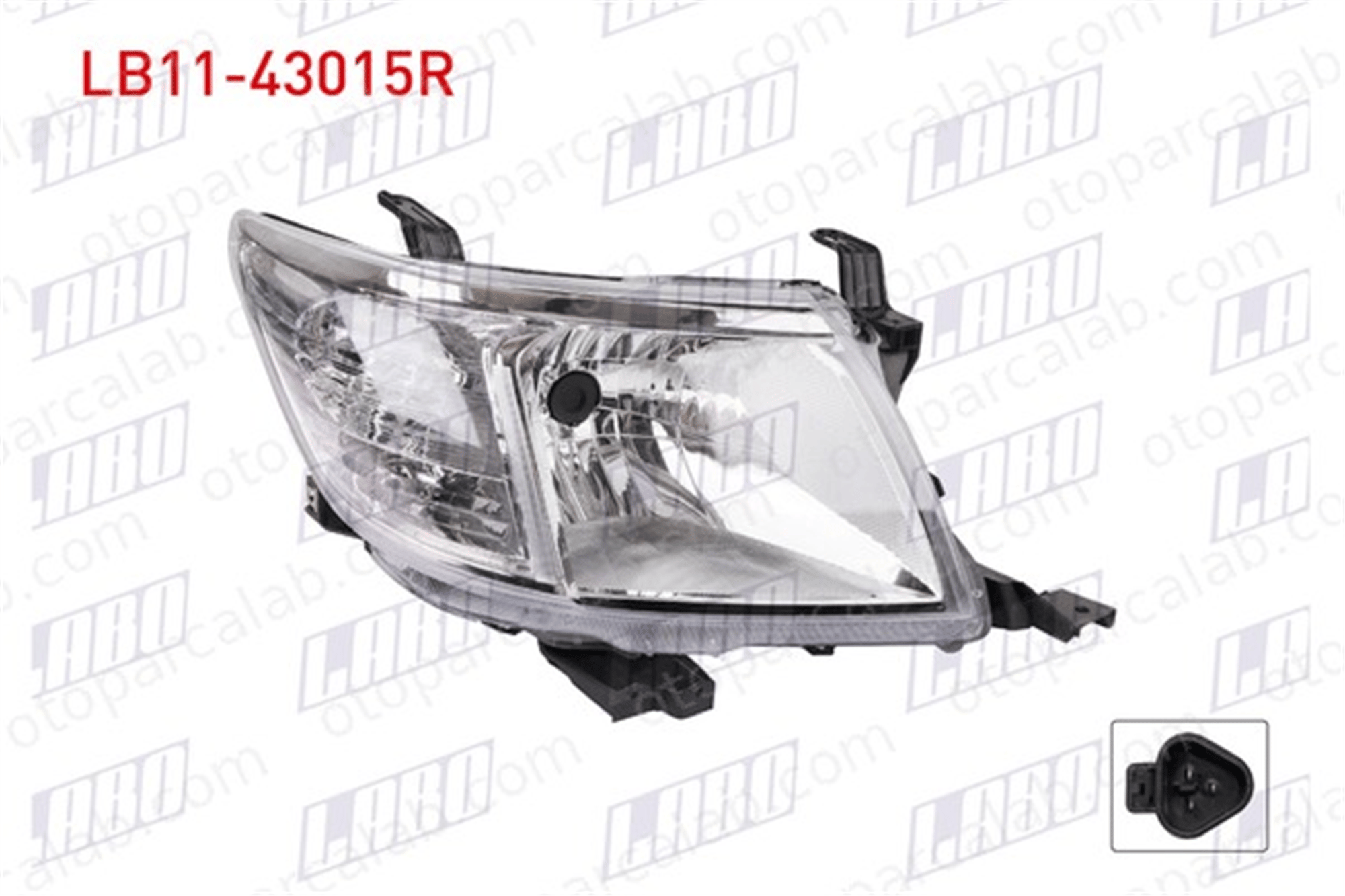 LABO LB11-43015R Far Lambası Sağ TOYOTA HILUX VII Pick-up HILUX VIII Pick-up 811100K440