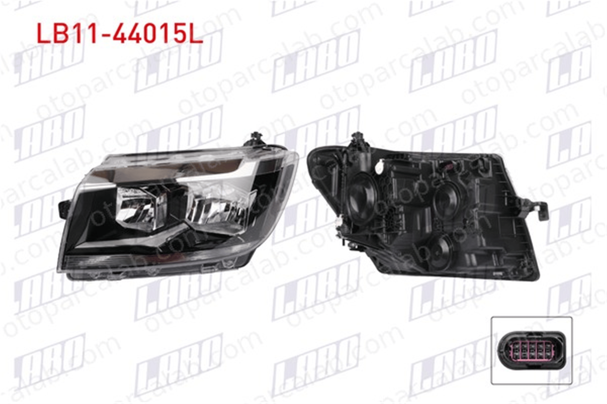 LABO LB11-44015L Far Sol VW CRAFTER Panelvan/Van MAN TGE Panelvan/Van 65251016009 7C1941005