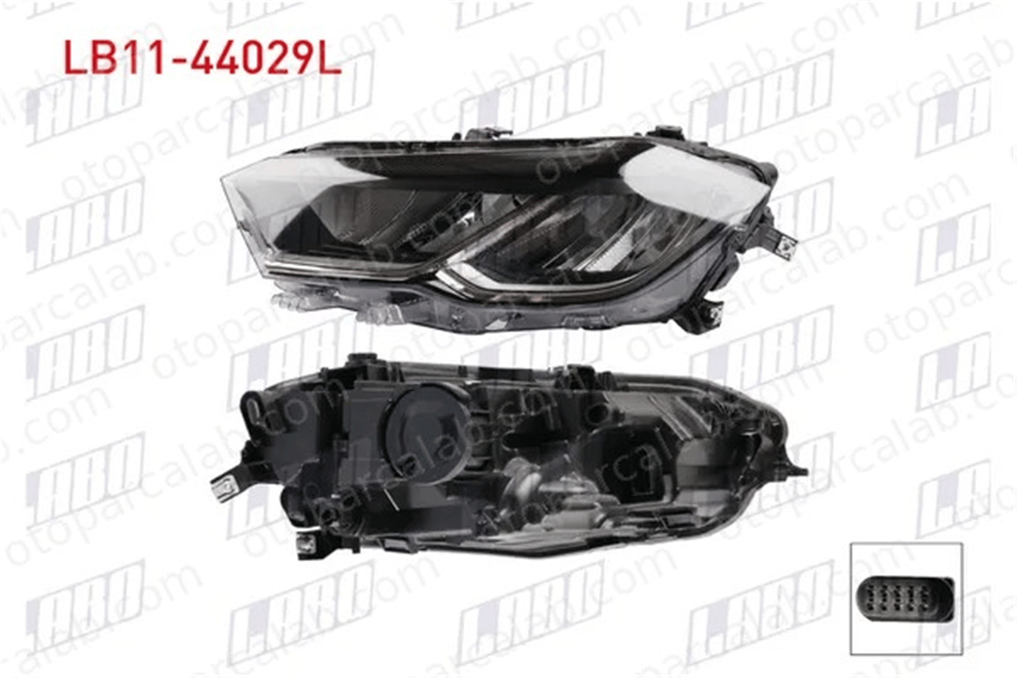 LABO LB11-44029L Far Sol VW POLO VI 2G1941005C 2G1941005D