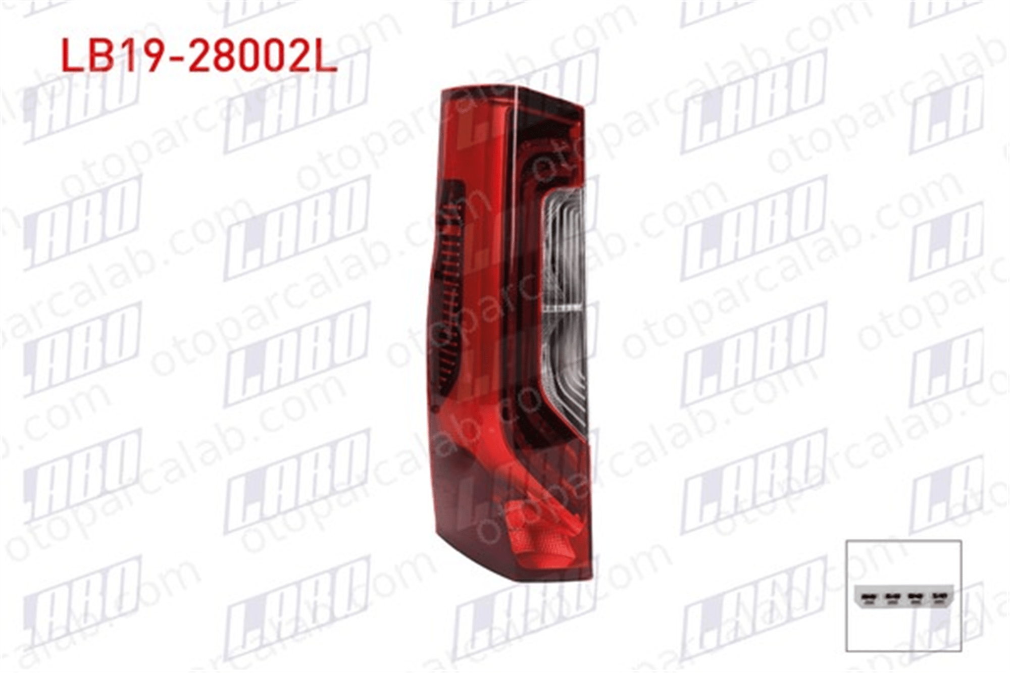 LABO LB19-28002L Stop Lambası Sol MERCEDES-BENZ SPRINTER 3,5-t Panelvan/Van SPRINTER 4-t Panelvan/Van 9108205200 A9108205200