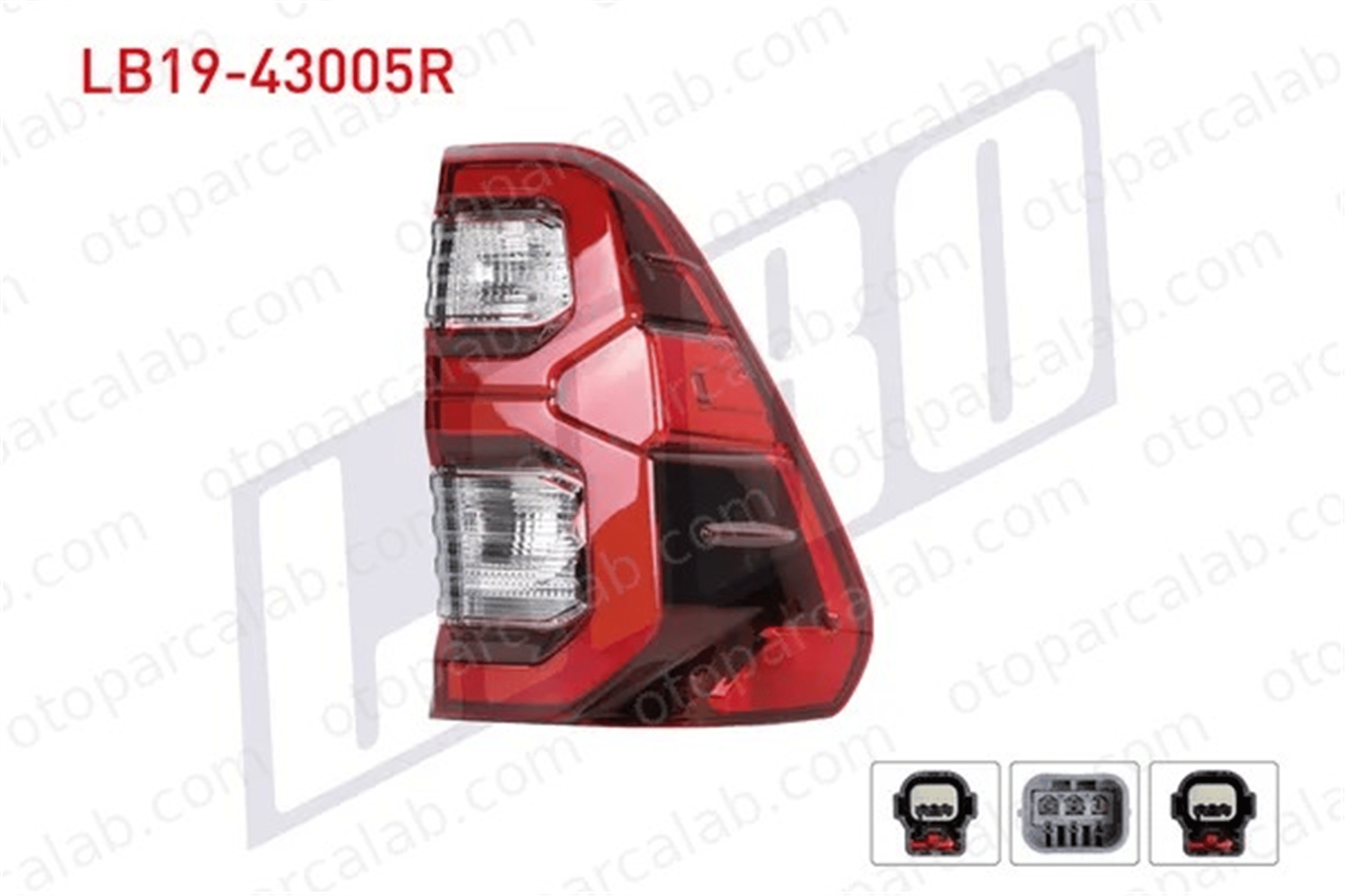 LABO LB19-43005R Stop Lambası Sağ TOYOTA HILUX VIII Pick-up 815600K430 815600K431