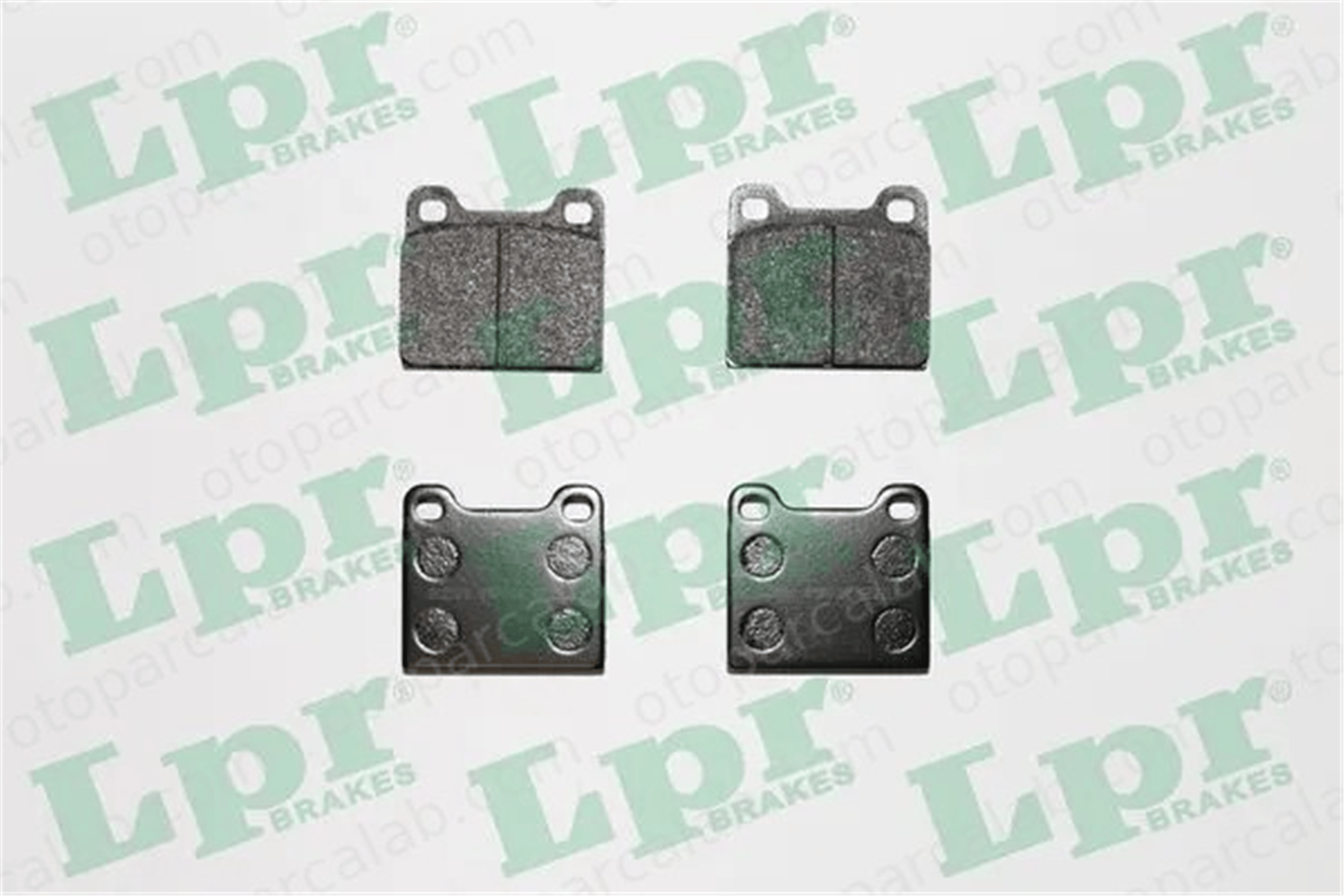 LPR 05P024 Fren Disk Balata Arka FORD TAUNUS 17M II TALBOT SIMCA 1000 60724069 311698151E