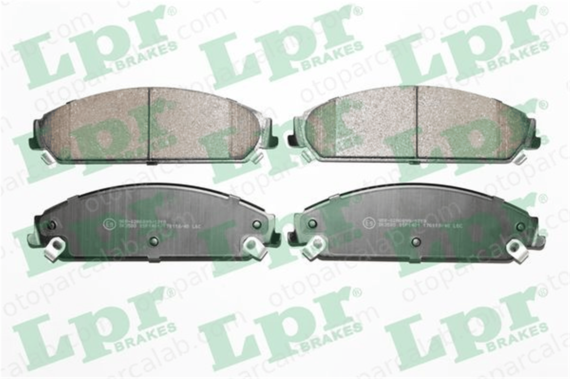 LPR 05P1401 Fren Disk Balata Ön CHRYSLER 300C Touring 300C 5142559AA 05142559AA