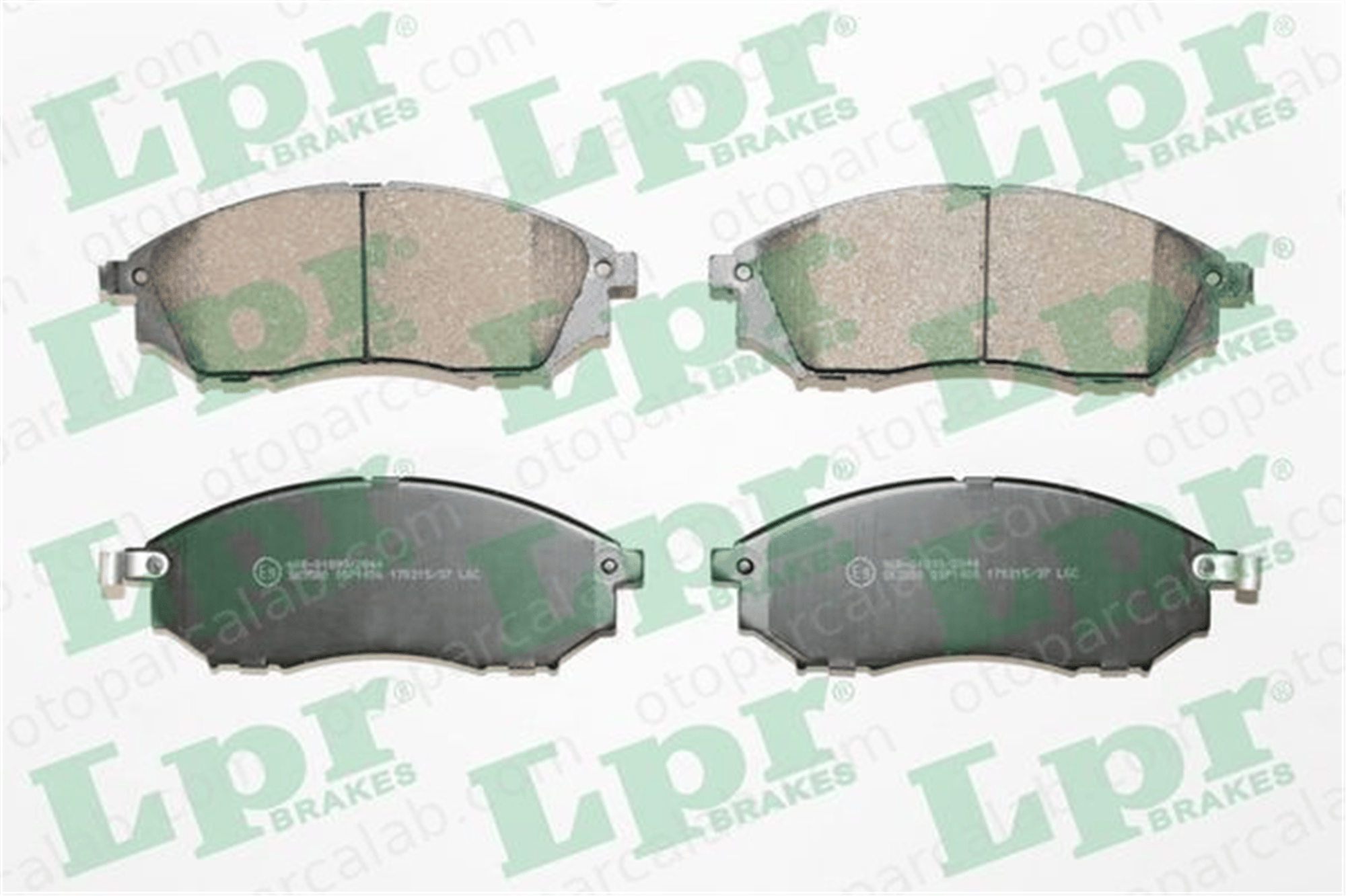 LPR 05P1406 Fren Disk Balata Ön NISSAN PATHFINDER III NP300 NAVARA AY040NS145 AY040NS098