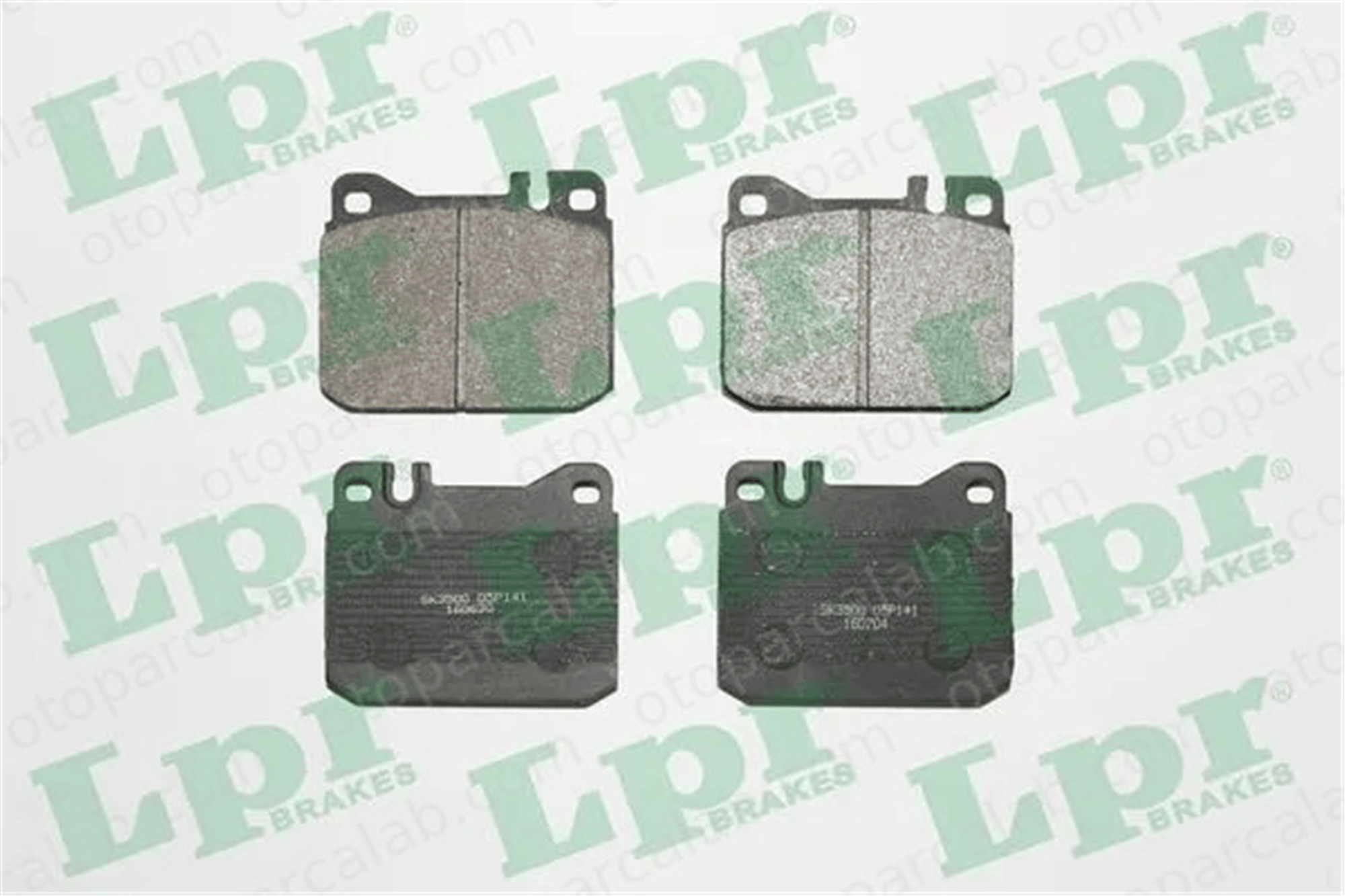 LPR 05P141 Fren Disk Balata Ön MERCEDES-BENZ 123 Sedan S-SERISI A0004206320 4206320
