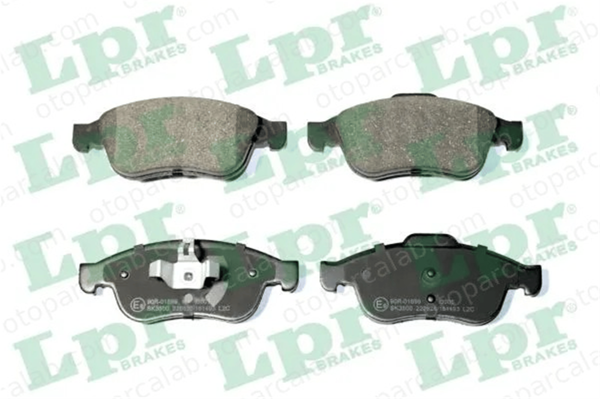 LPR 05P1493 Fren Disk Balata Ön DACIA DUSTER RENAULT MEGANE III Hatchback 24538 410600379R