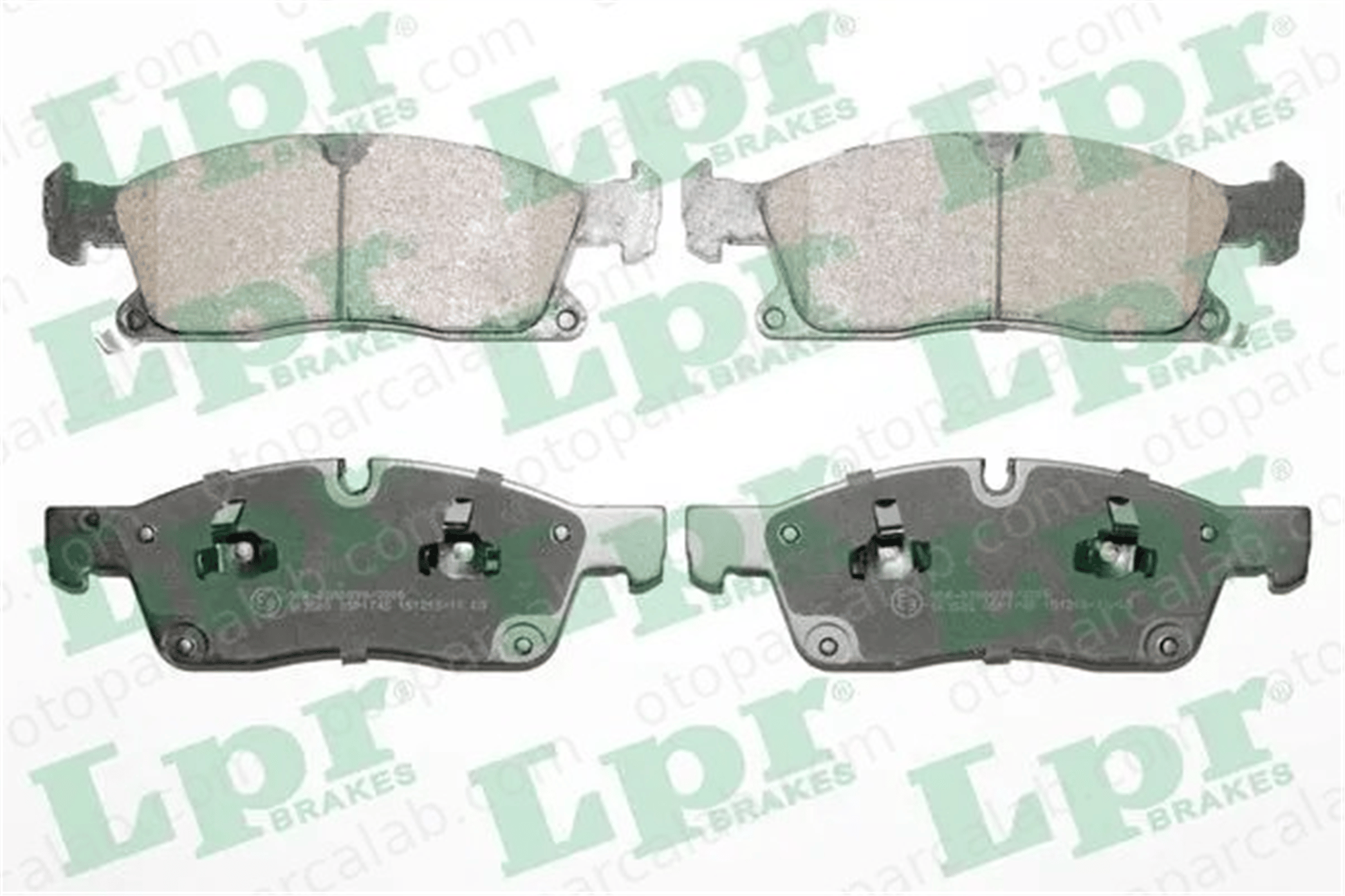 LPR 05P1745 Fren Disk Balata Ön DODGE DURANGO JEEP GRAND CHEROKEE IV K68052370AB 68052369AA