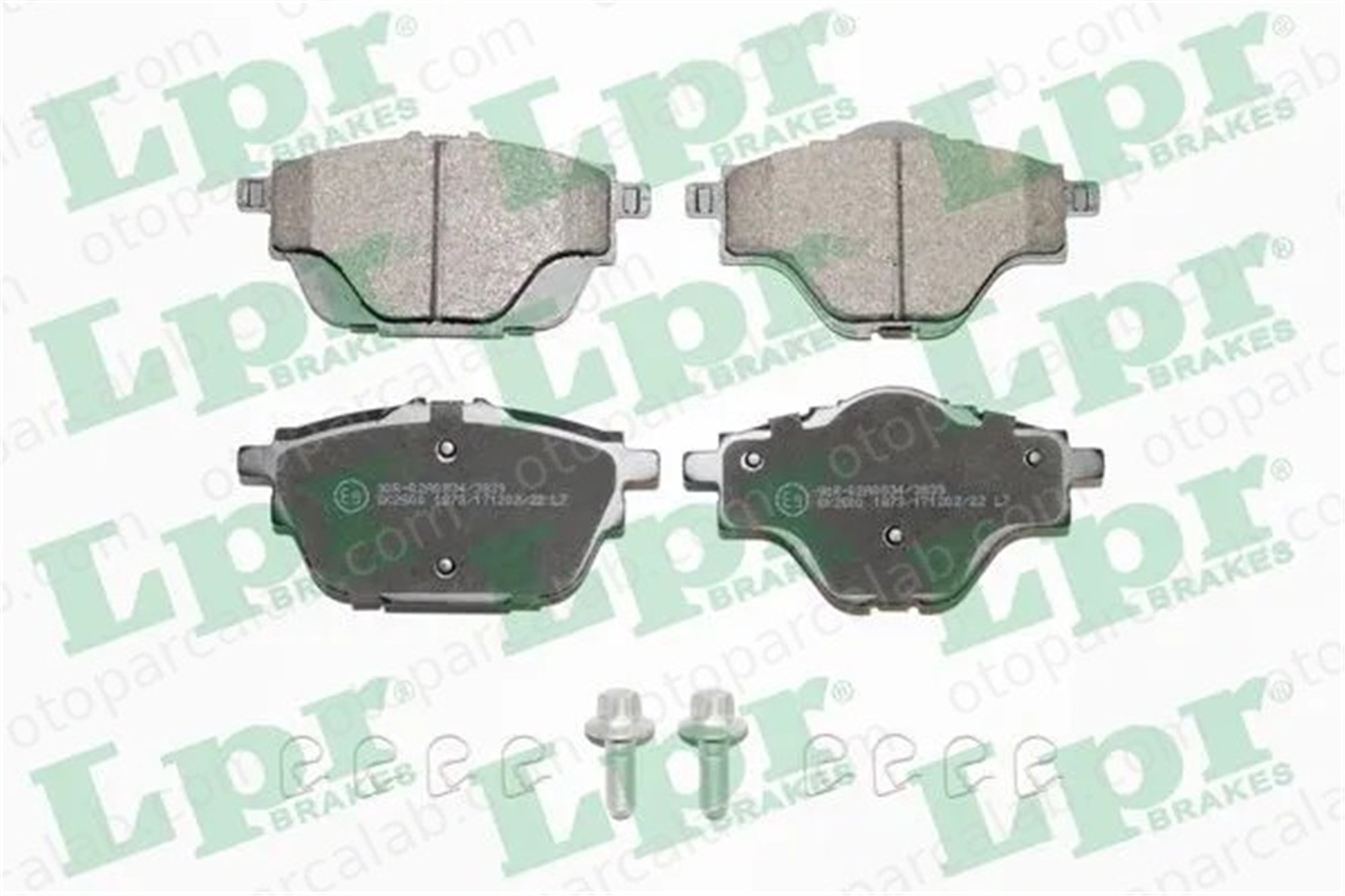 LPR 05P1873 Fren Disk Balata Arka PEUGEOT 5008 II CITROËN C4 PICASSO II 1609000980 1619791280