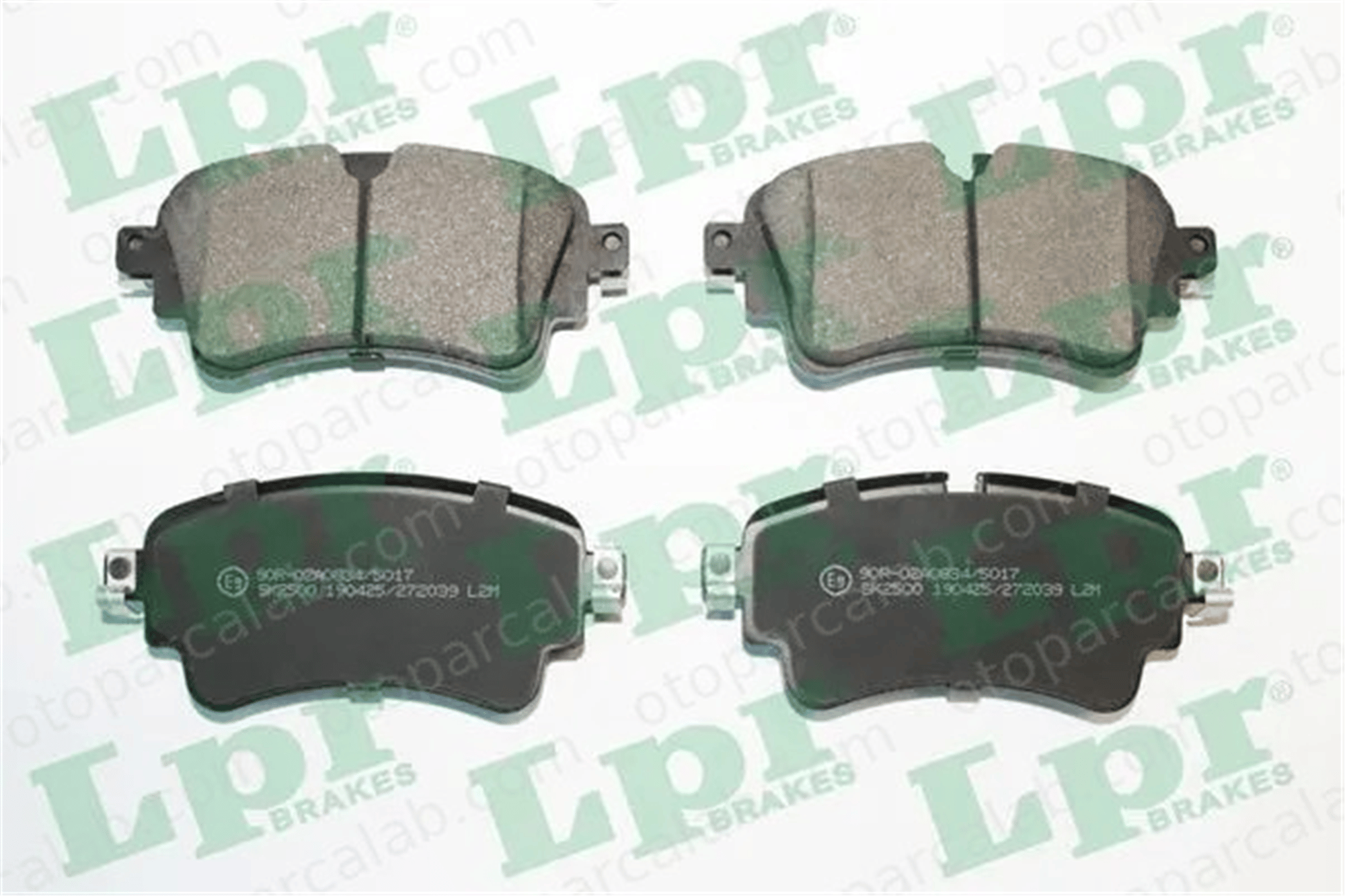LPR 05P2039 Fren Disk Balata Arka AUDI A4 B9 Avant A4 B9 8W0698451H 8W0698451G
