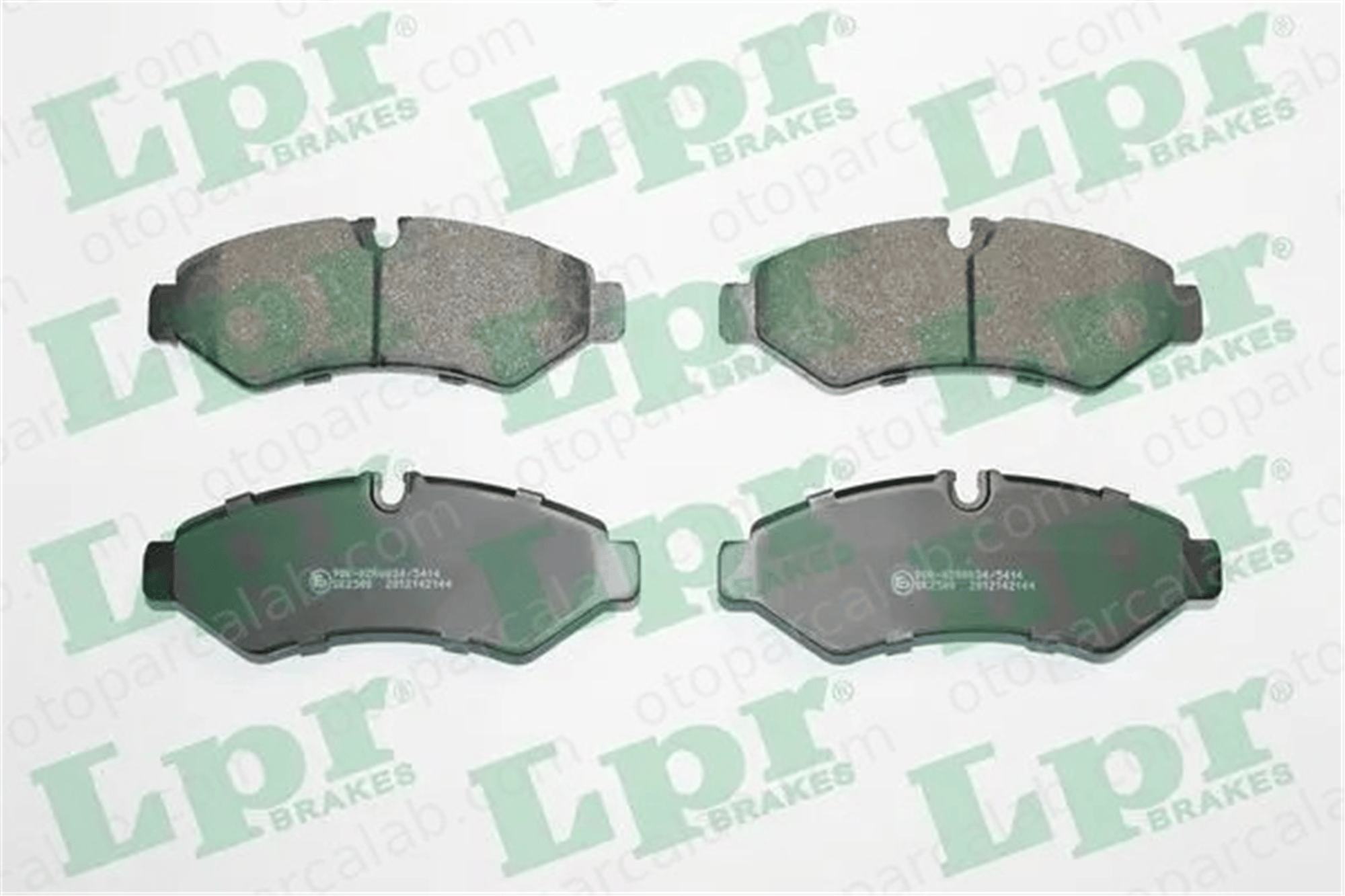 LPR 05P2144 Fren Disk Balata Arka MERCEDES-BENZ SPRINTER 3,5-t Panelvan/Van SPRINTER 3,5-t Platform şasi 9074208600 9074208101
