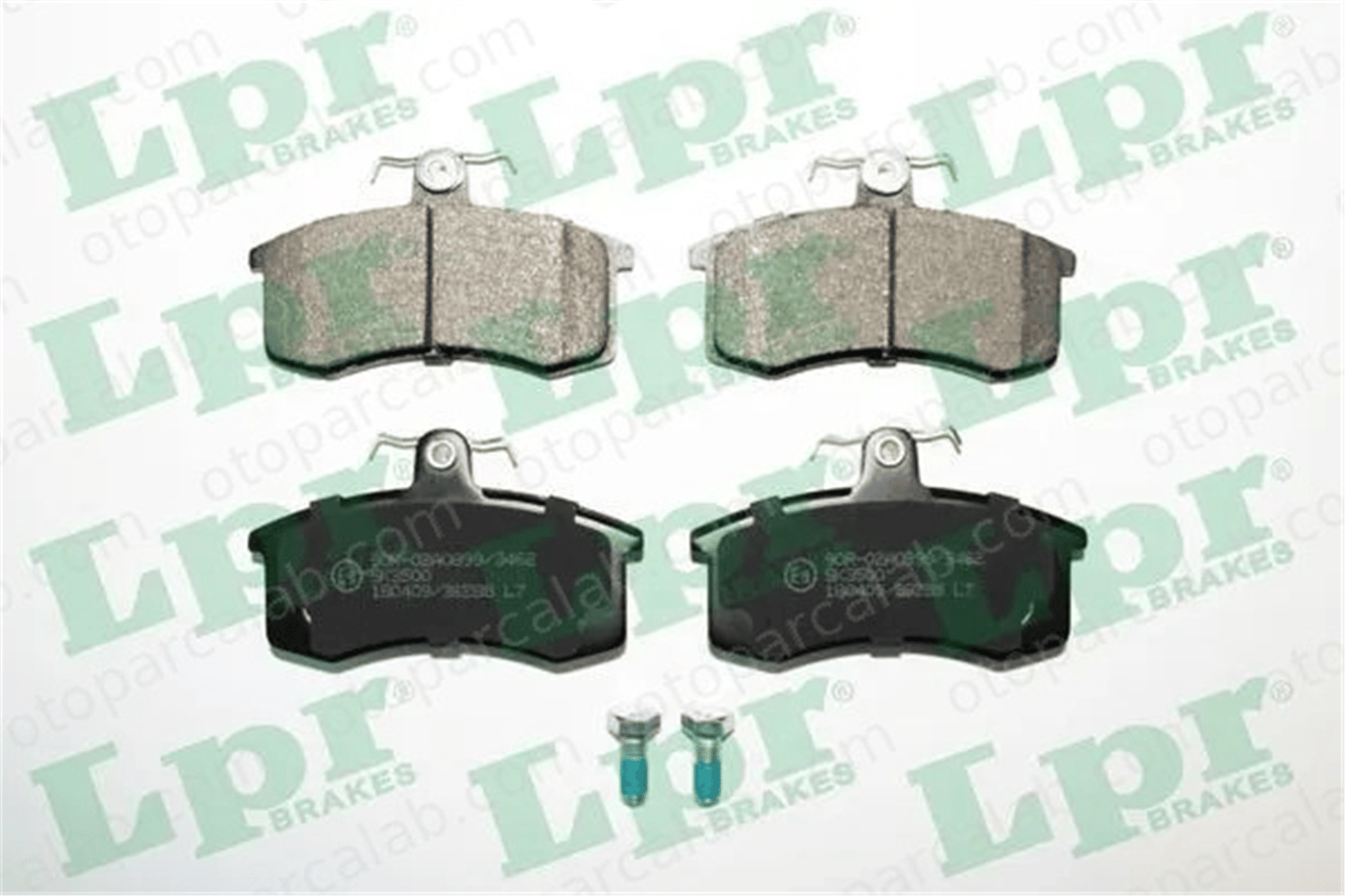 LPR 05P288 Fren Disk Balata Ön LADA SAMARA SAMARA Sedan 21083501089 410105PA0D