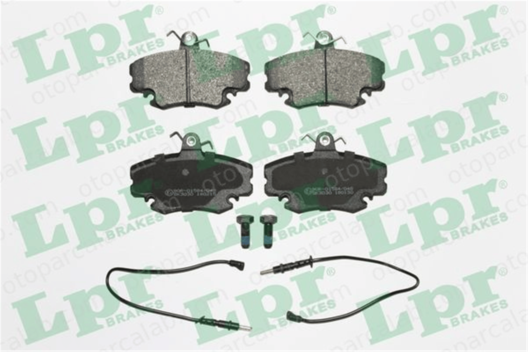 LPR 05P349 Fren Disk Balata Ön RENAULT CLIO II RAPID Kasa/büyük limuzin 7711130036 6000008126