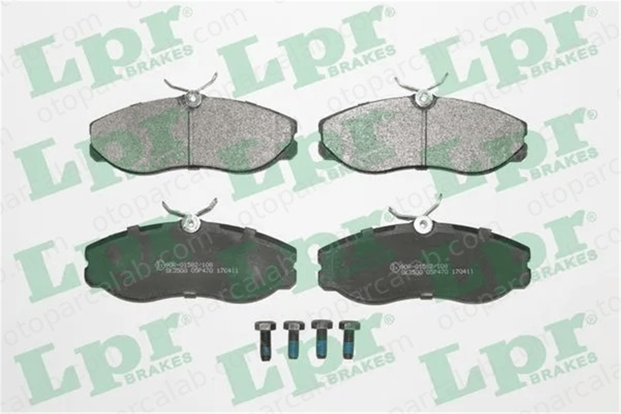 LPR 05P470 Fren Disk Balata Ön FORD MAVERICK NISSAN SERENA 1956495 410609C526