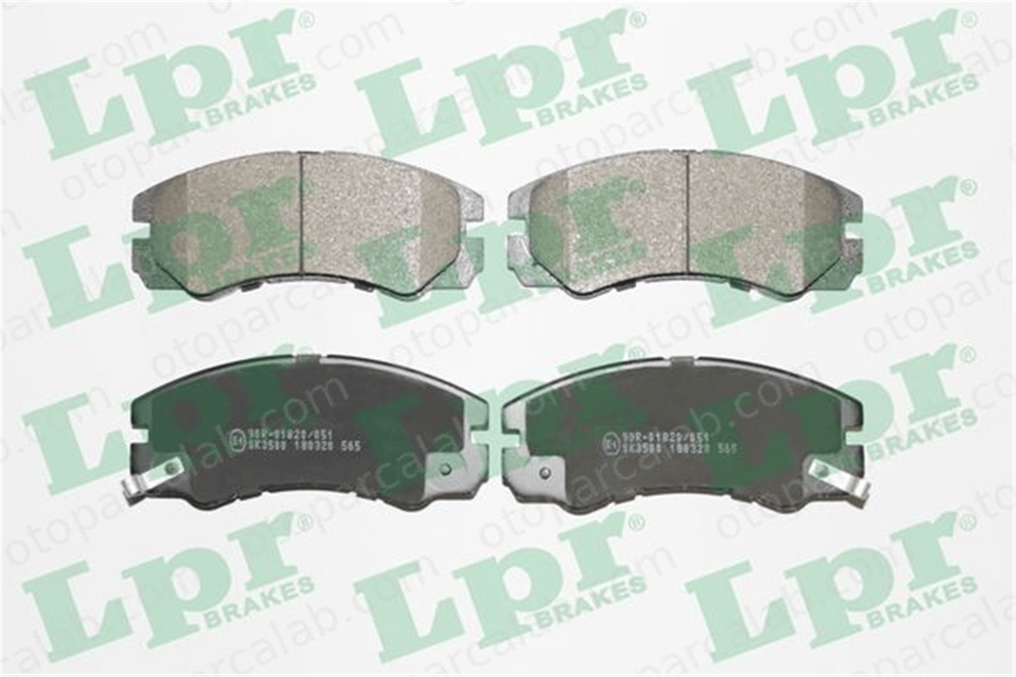 LPR 05P565 Fren Disk Balata Ön OPEL FRONTERA A FRONTERA A Sport 1605852 897035257