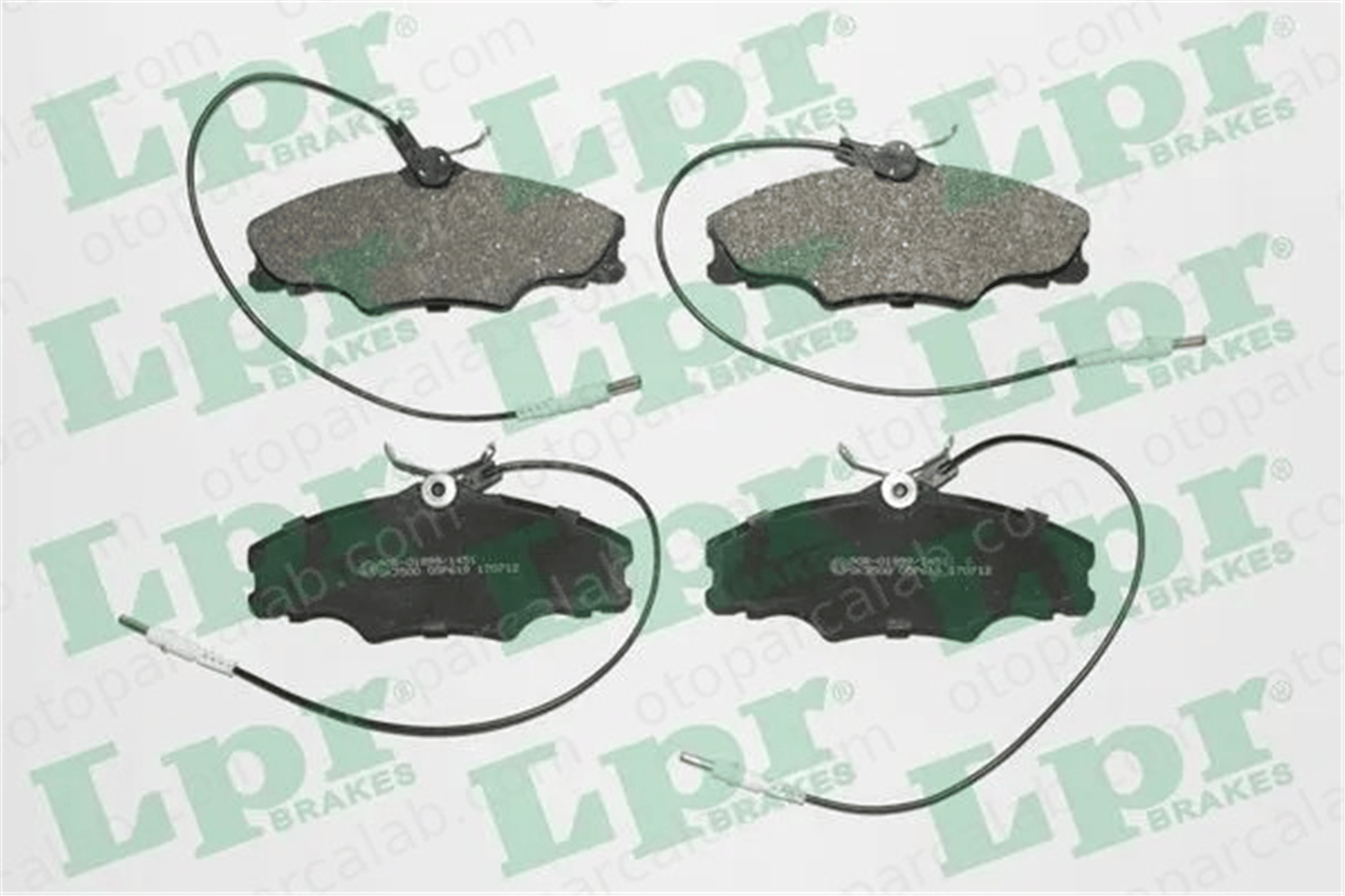 LPR 05P619 Fren Disk Balata Ön PEUGEOT 406 406 Break 425131 425268
