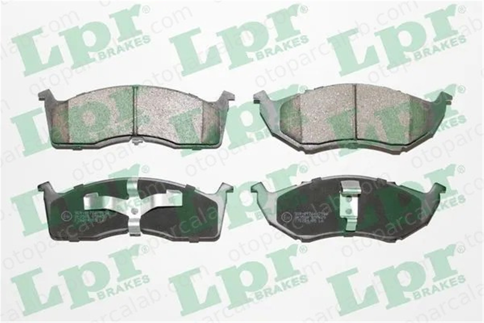 LPR 05P629 Fren Disk Balata Ön CHRYSLER VOYAGER / GRAND VOYAGER III DODGE CARAVAN 4762682 4728124