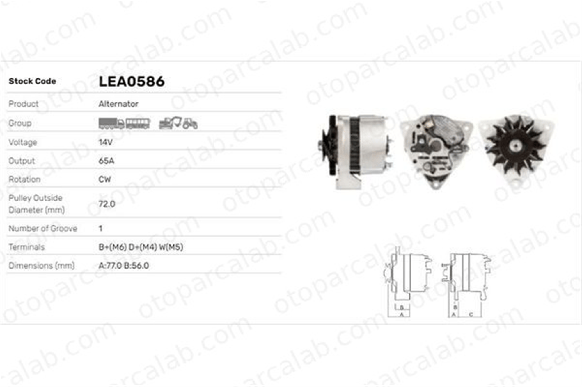 LUCAS ELEKTRIK LEA0586 Alternatör MERCEDES-BENZ AROCS ACTROS MP4 / MP5 C000900010200 5710916