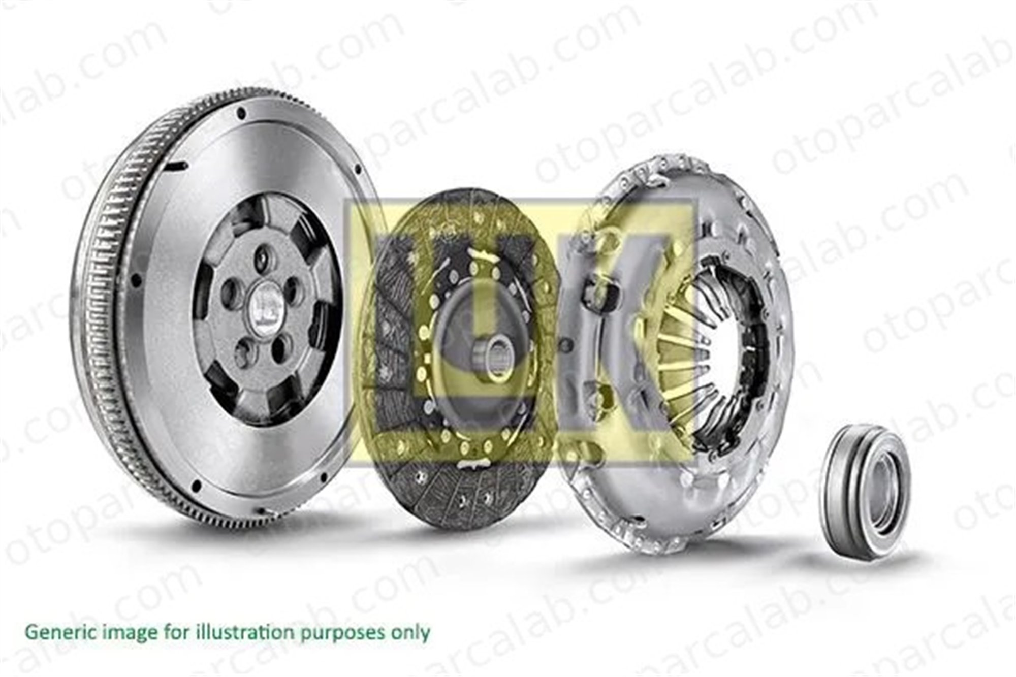 LUK 600 0198 00 Debriyaj Seti AUDI A3 A3 Sportback 3L105266EB 6F141015B