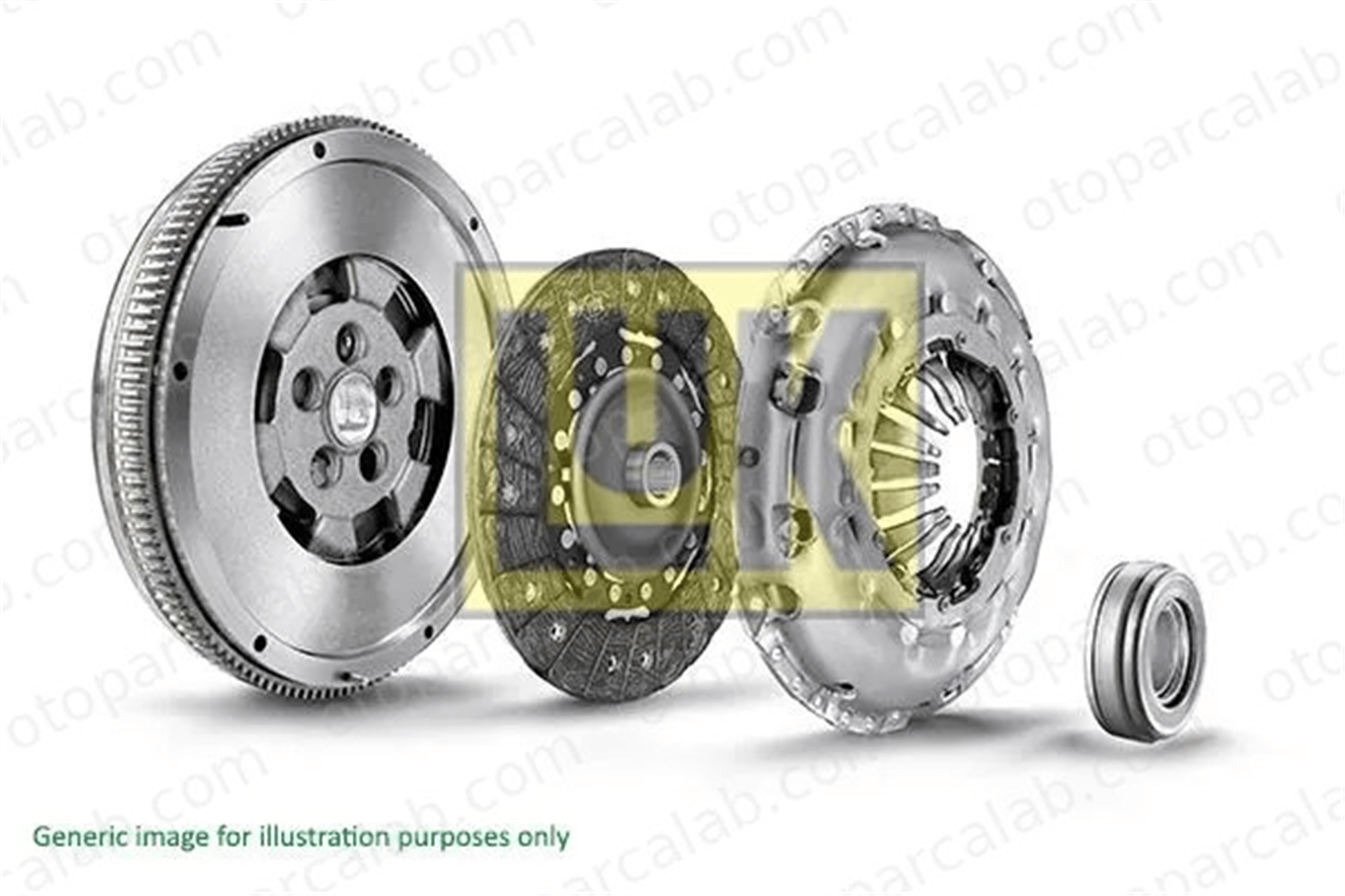 LUK 600 0357 00 Debriyaj Seti CITROËN JUMPY Minibüs/Otobüs JUMPY Panelvan/Van 1674211180 1666761480