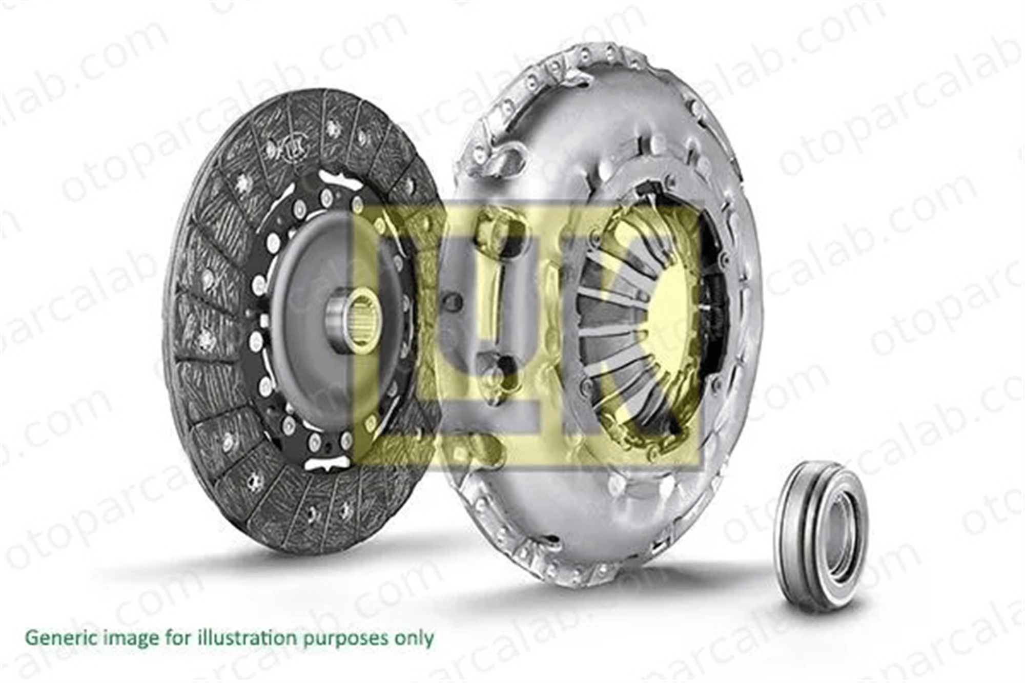 LUK 622 3238 00 Debriyaj Seti FIAT PUNTO EVO GRANDE PUNTO 95516021 205306