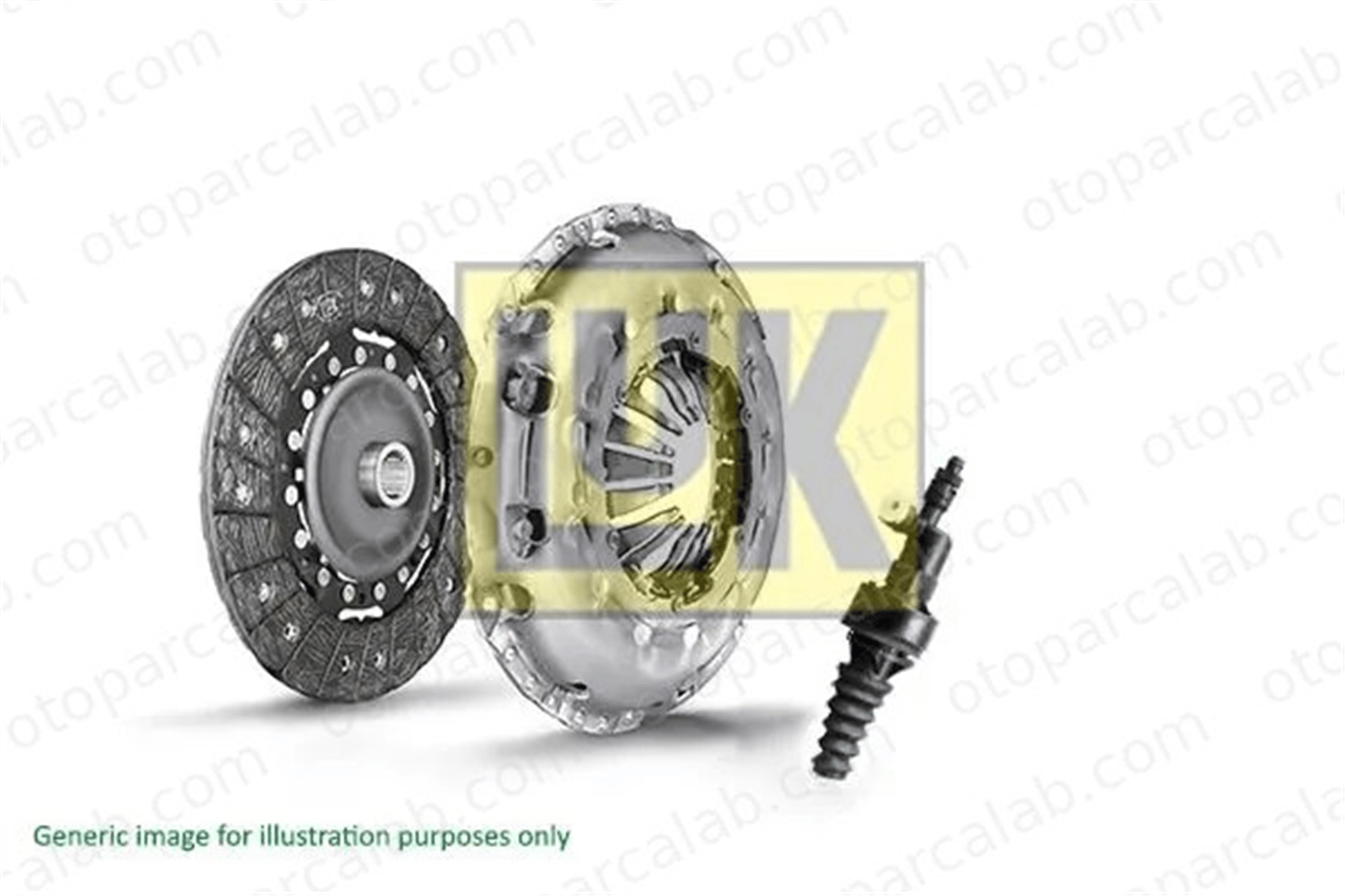 LUK 622 3238 21 Debriyaj Seti FIAT PUNTO EVO GRANDE PUNTO 95516021 205306