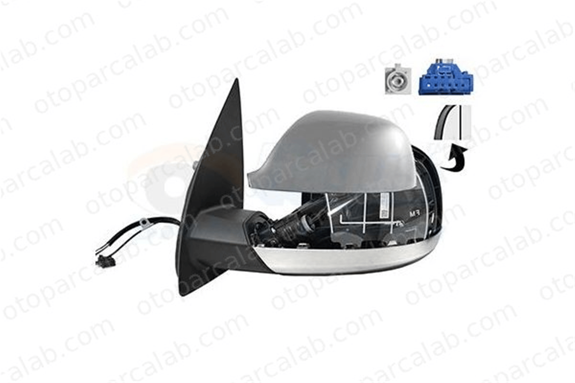 MADE IN TAIWAN 2H1857507CE Dikiz Aynası Dış Sol VW AMAROK AMAROK Platform şasi 2H1857507CSRYP 2H0035532