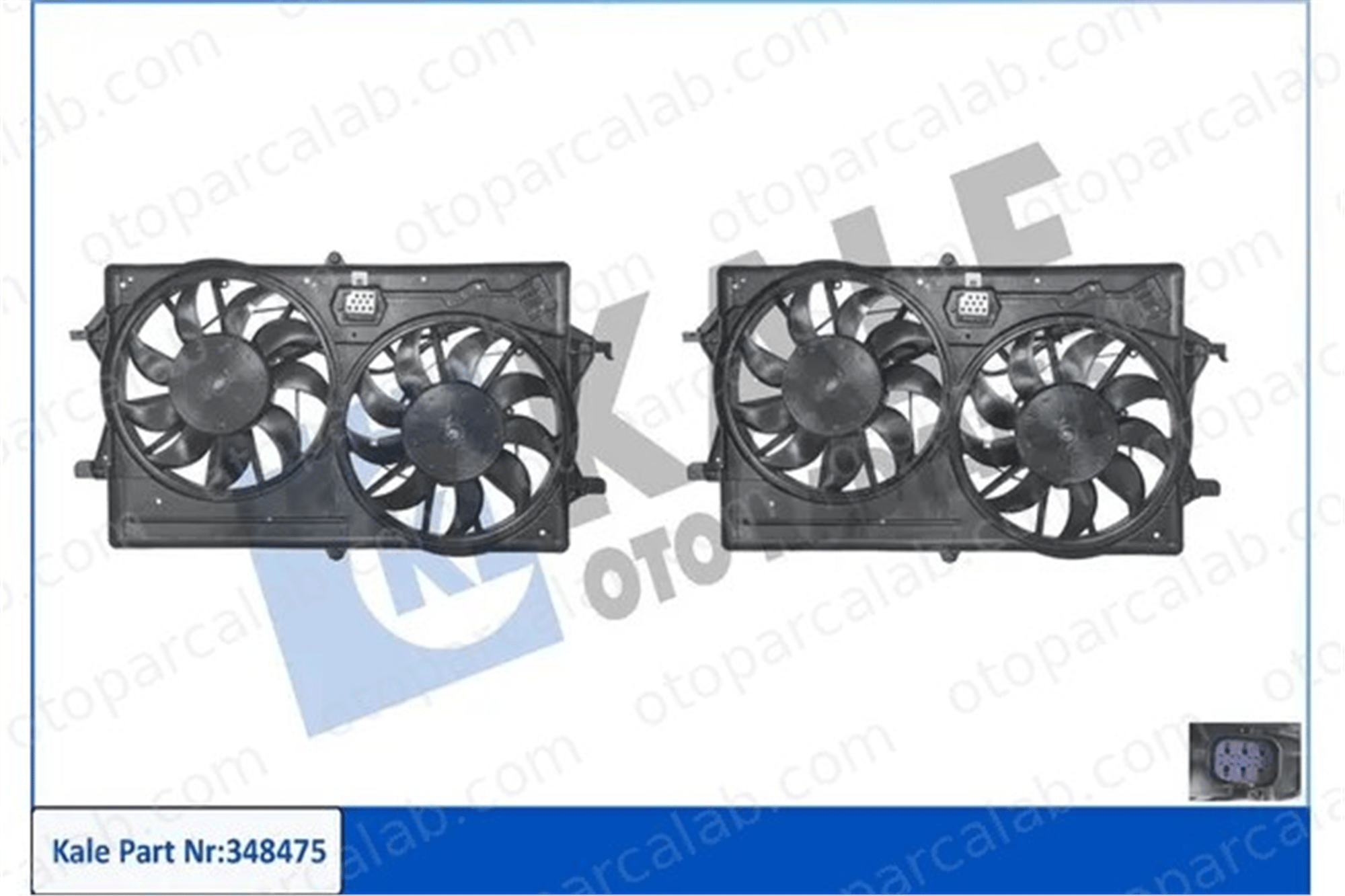 MADE IN TAIWAN 98AB8C607DL Radyatör Fan ve Motoru FORD FOCUS I FOCUS I Turnier 98AB8C607DL 1016220