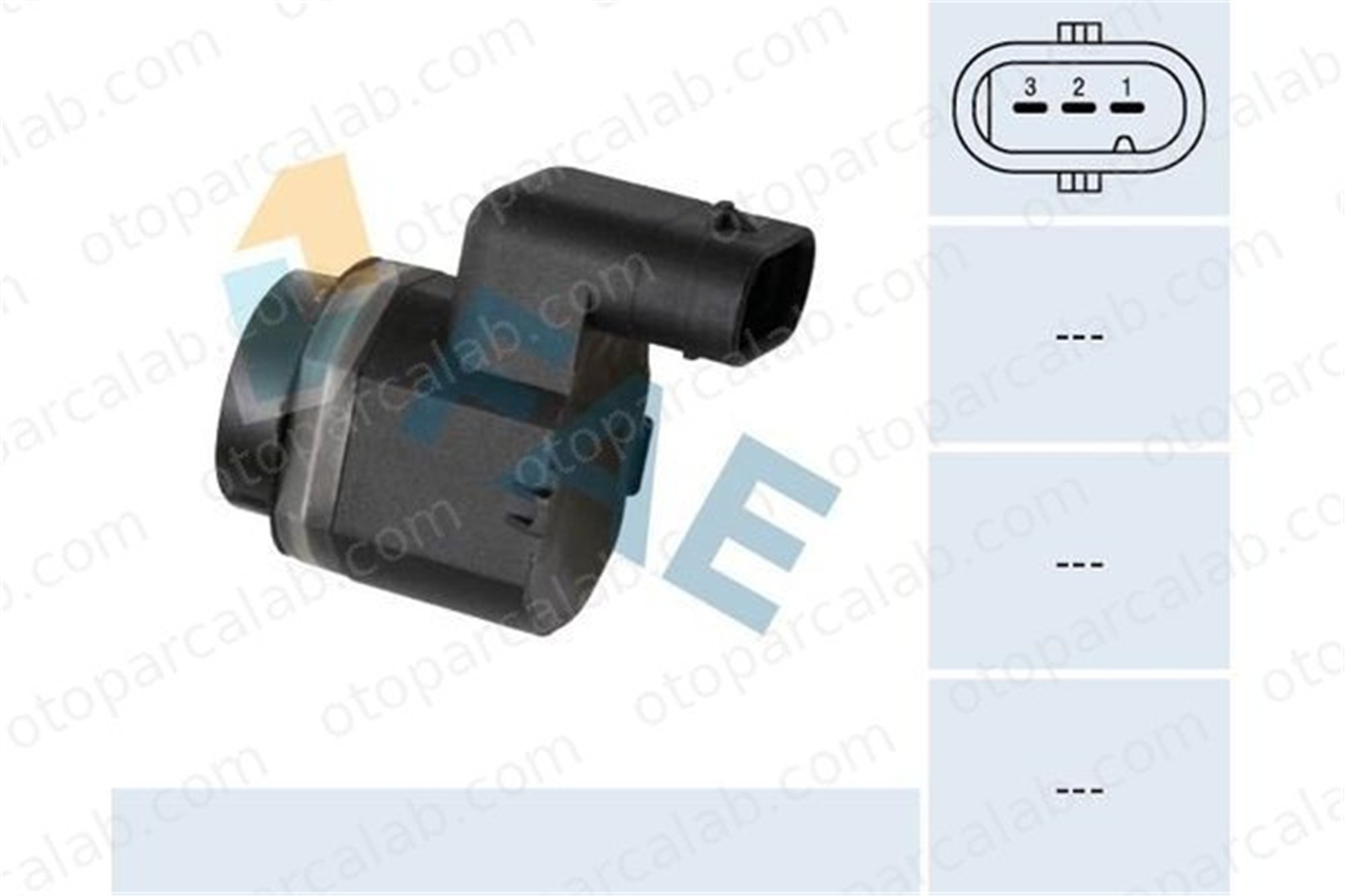 MADE IN TAIWAN P200050 Park Sensörü RENAULT LAGUNA III LAGUNA III Grandtour 284421300R 28438JZ00A