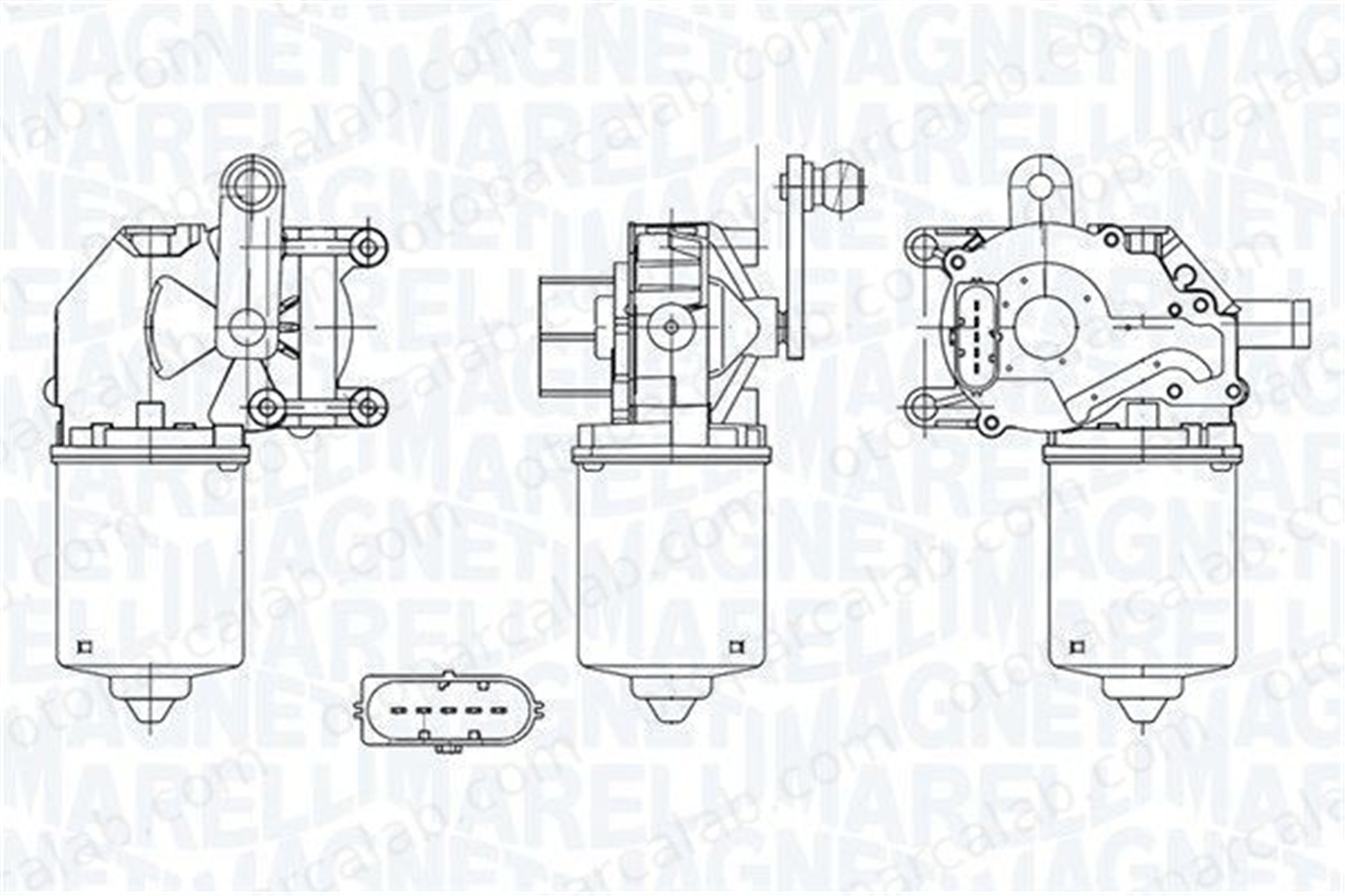 MAGNETI MARELLI 064050002010 Cam Su Motoru FORD FIESTA V FIESTA VI Van 2S6T17B571AD 1140531