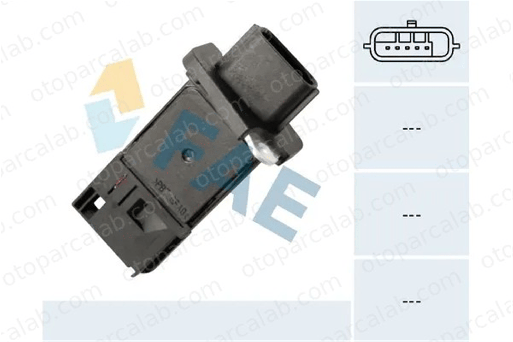 MAGNETI MARELLI 259003457800 Hava Debimetresi NISSAN X-TRAIL I X-TRAIL II 22680AW400
