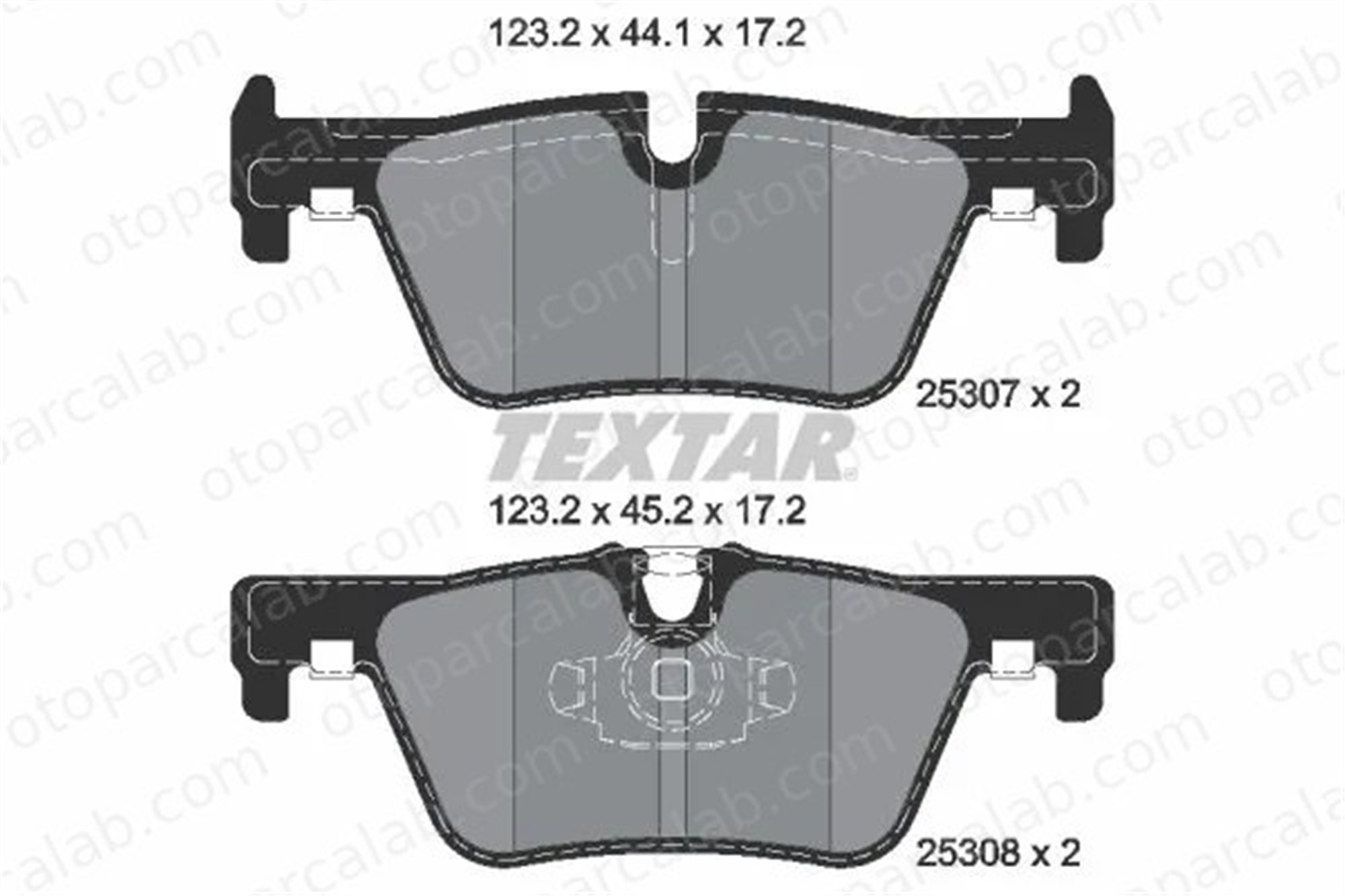 MAGNETI MARELLI 323700041000 Fren Disk Balata Arka BMW 1 3 323700041000 34206799809