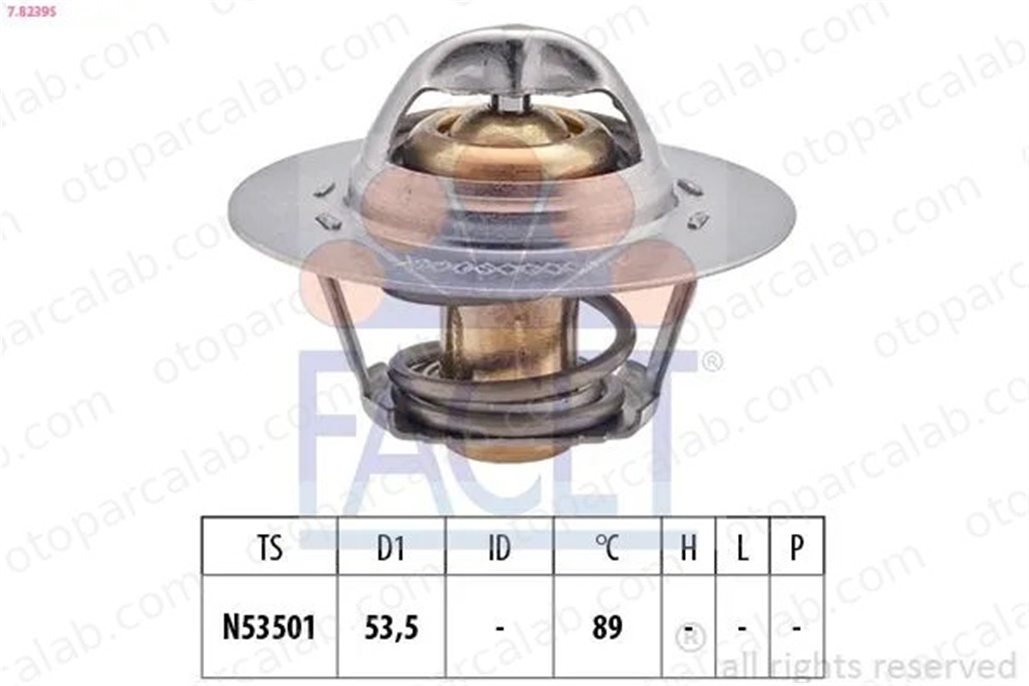 MAGNETI MARELLI 359001200050 Termostat CITROËN AX BX 133811 133844