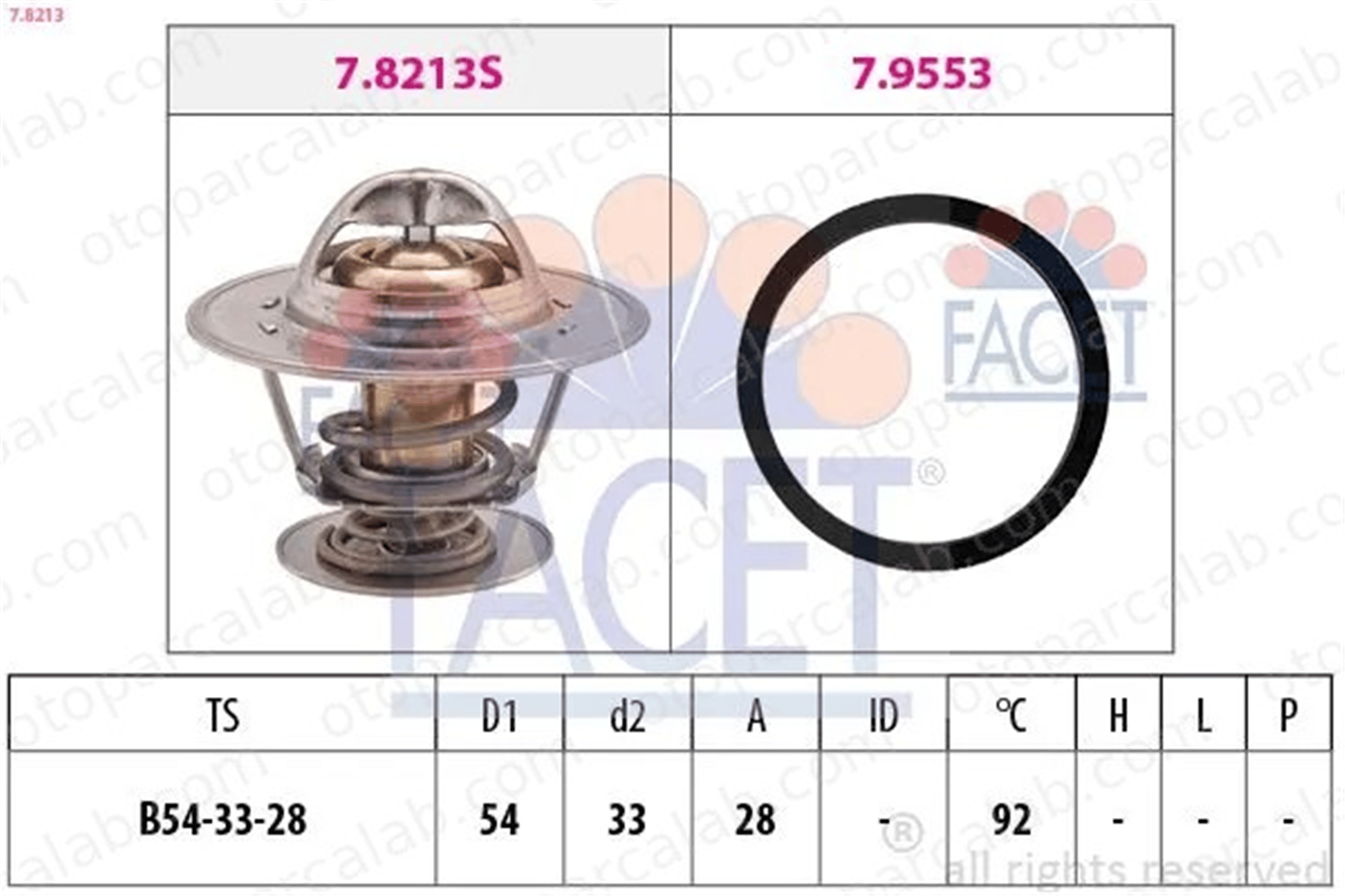 MAGNETI MARELLI 359001201830 Termostat OPEL KADETT E Hatchback KADETT E 1338046 9000995690