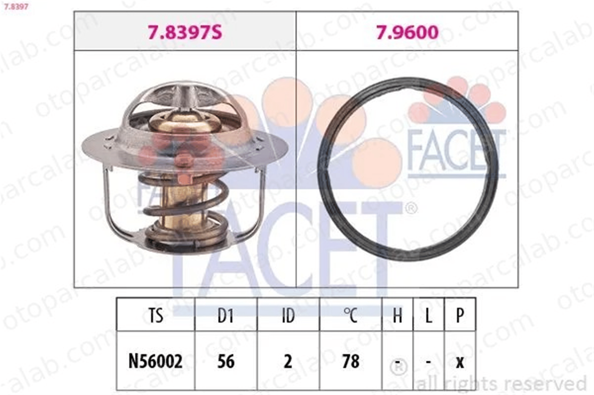 MAGNETI MARELLI 359001202080 Termostat SUBARU IMPREZA Sedan IMPREZA Station wagon AA07121200 AA07221200