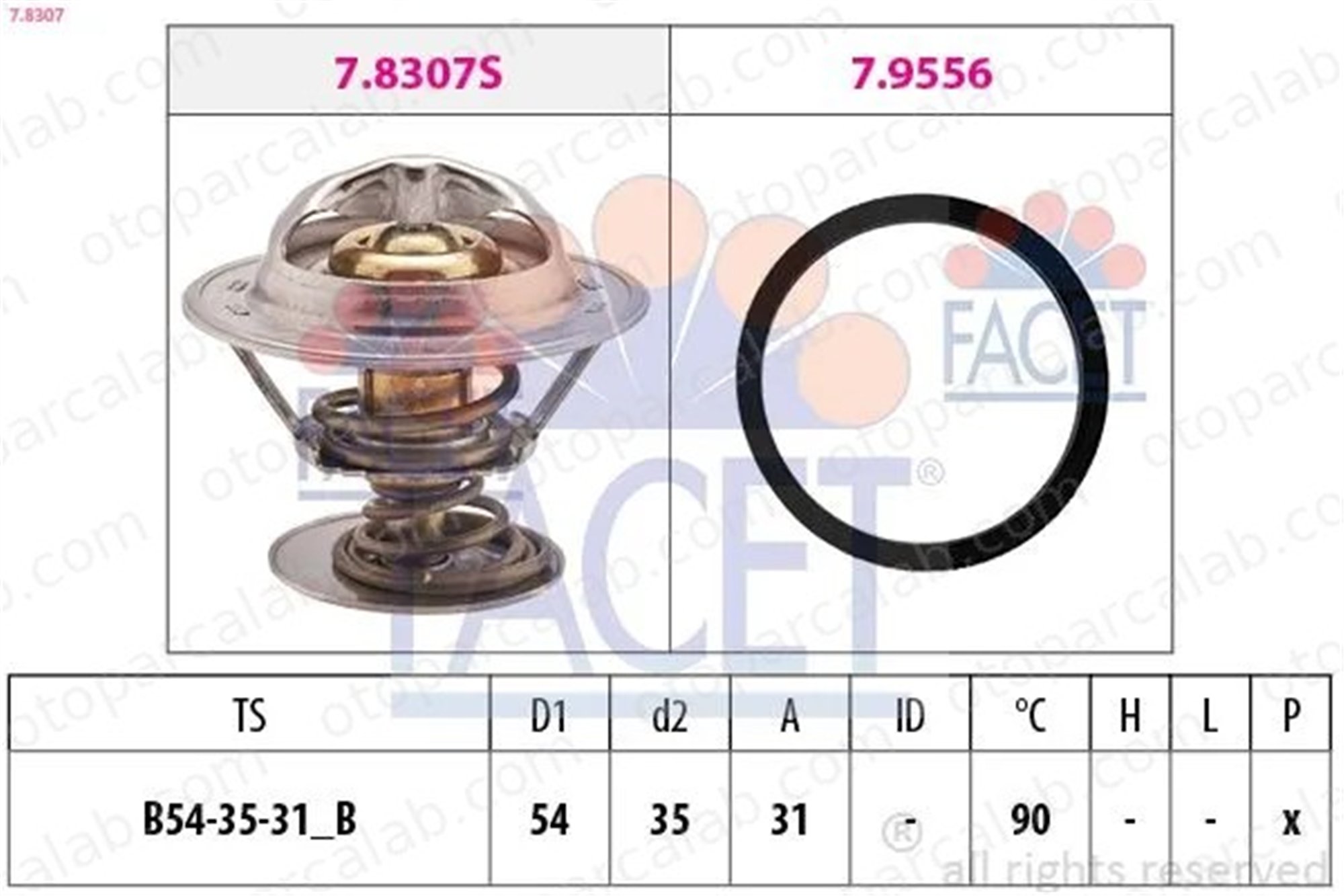 MAGNETI MARELLI 359001202300 Termostat VOLVO S70 V70 I 271417 271664