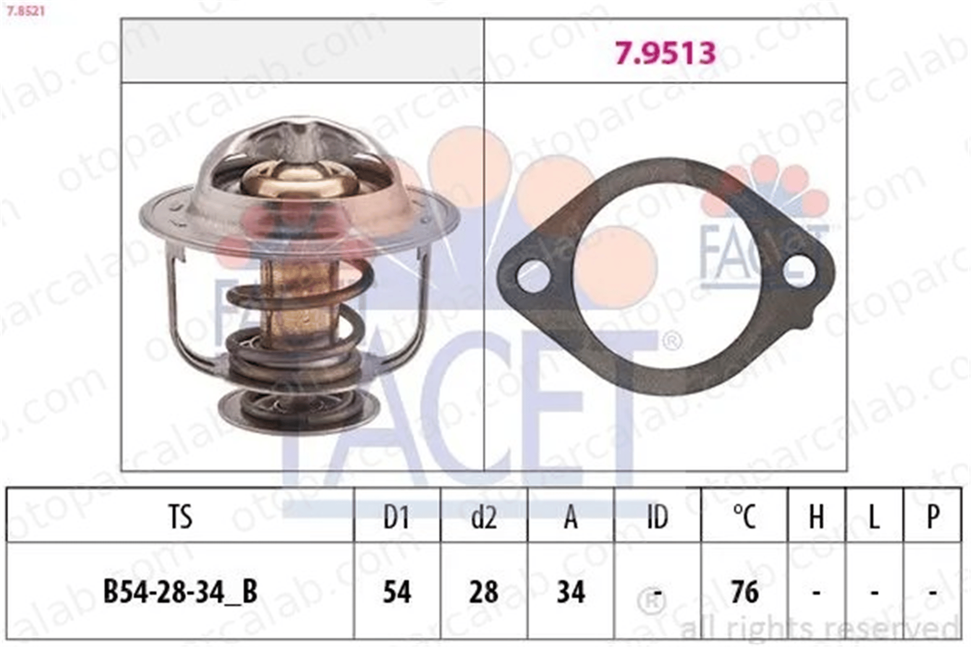 MAGNETI MARELLI 359001202630 Termostat MITSUBISHI PAJERO I Canvas Top NISSAN PICK UP MD997222 MD997605